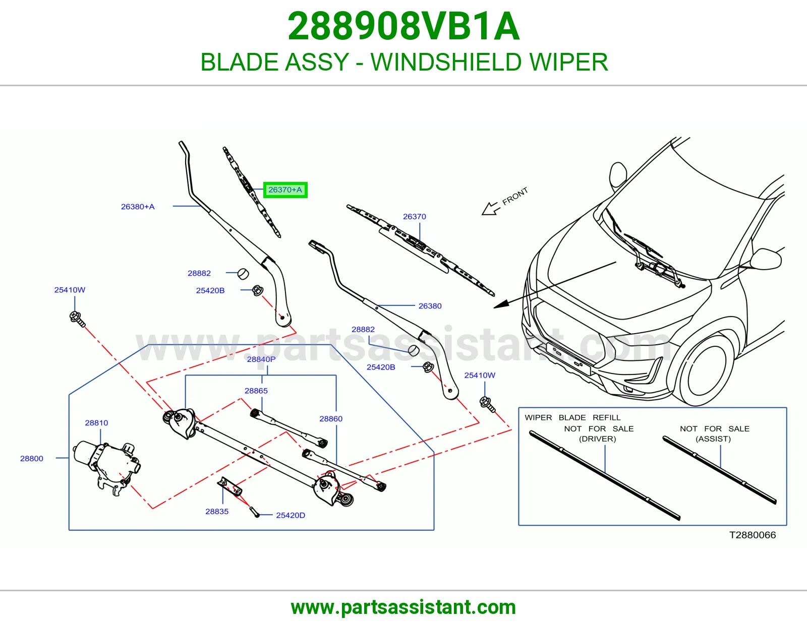 مساحه 288908VB1A