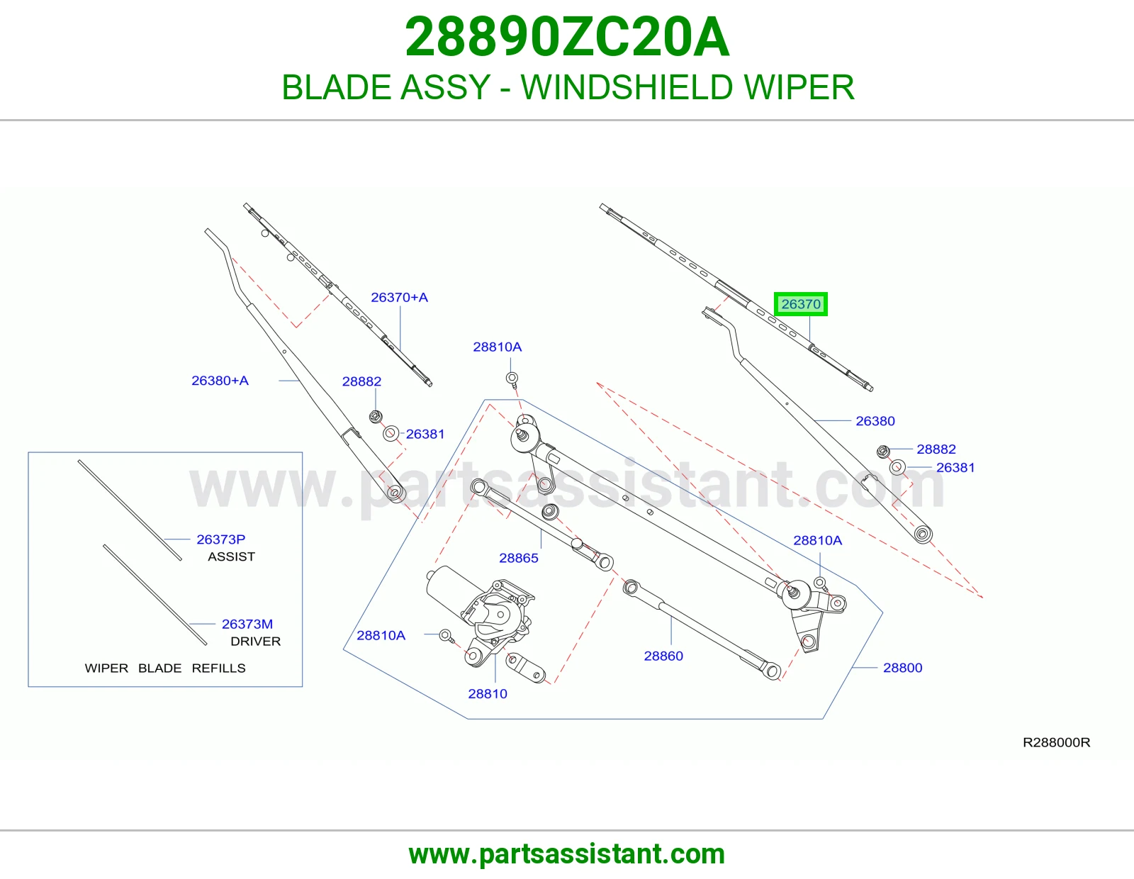 مساحه 28890ZC20A