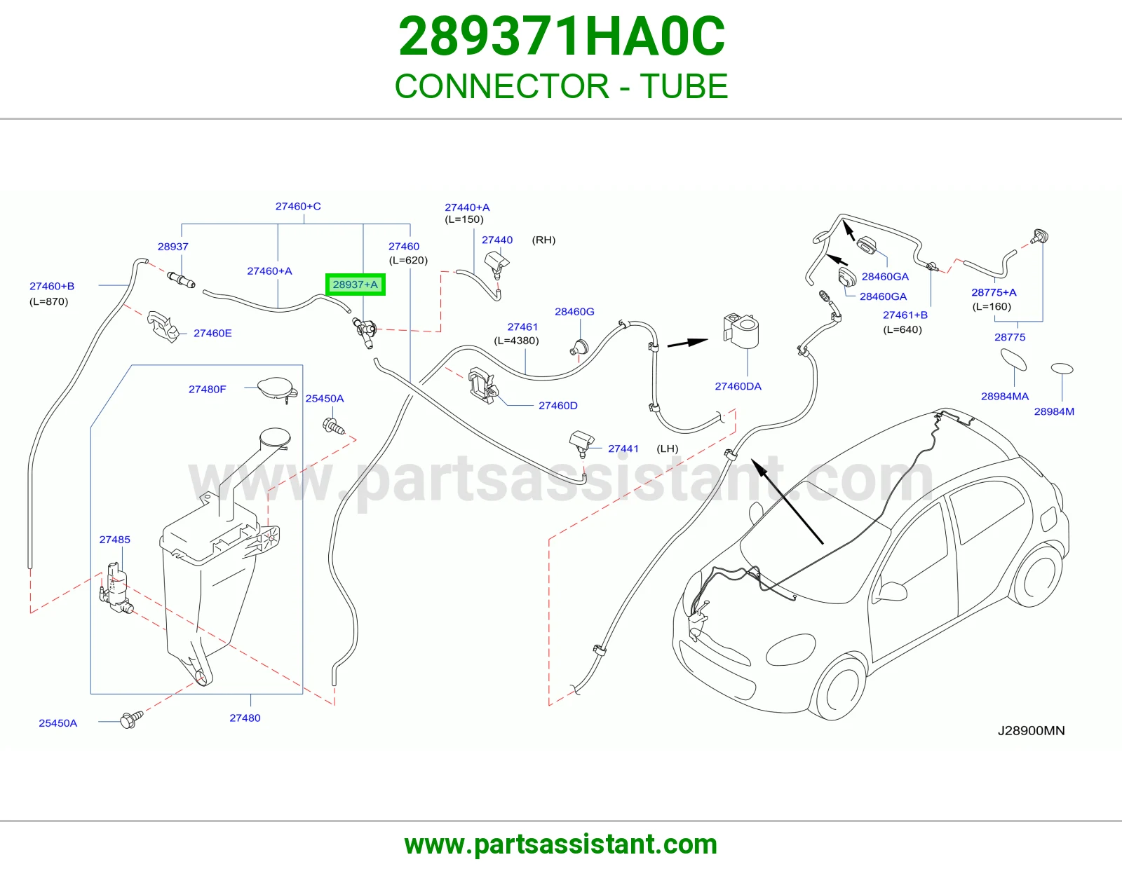 فيش ماسورة 289371HA0C