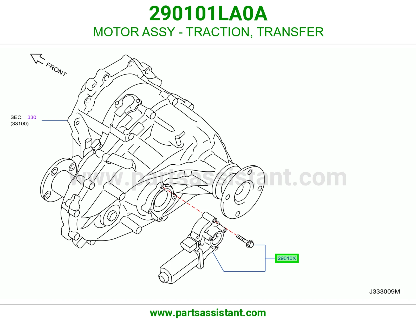 دينمو دبل دفلك 290101LA0A