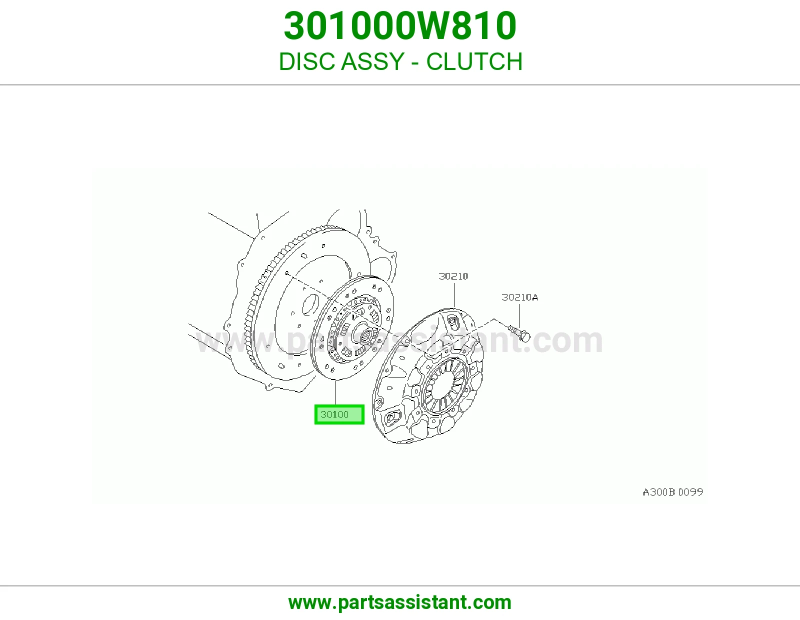 صحن كلتش قير 301000W810