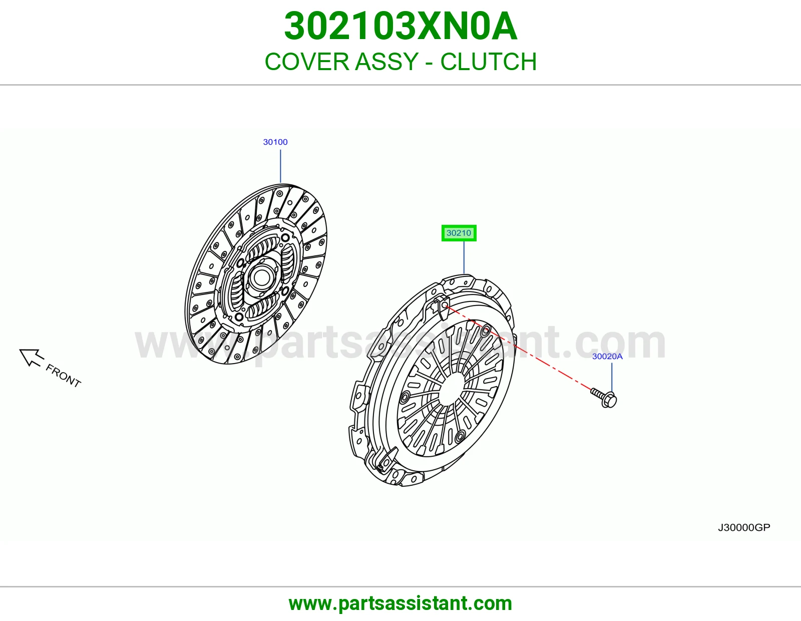 دزق كلتش قير 302103XN0A