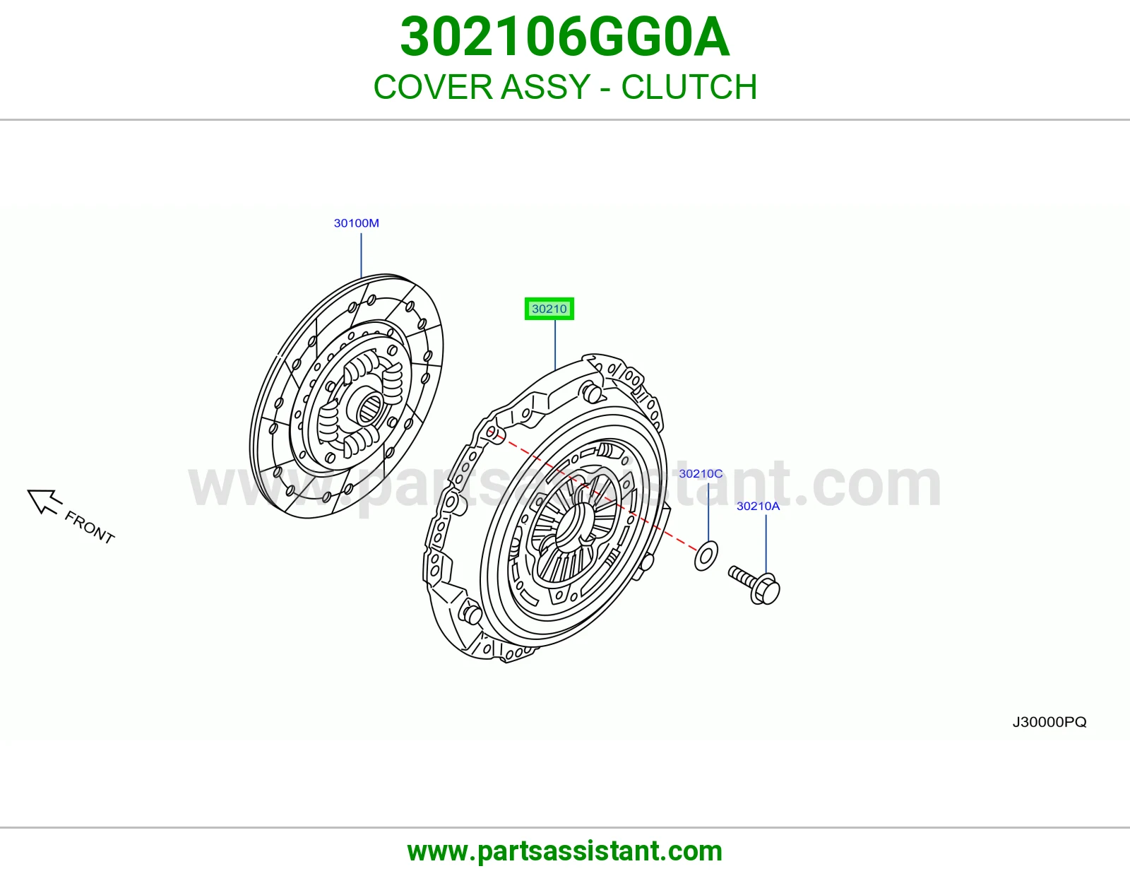 دزق كلتش قير 302106GG0A