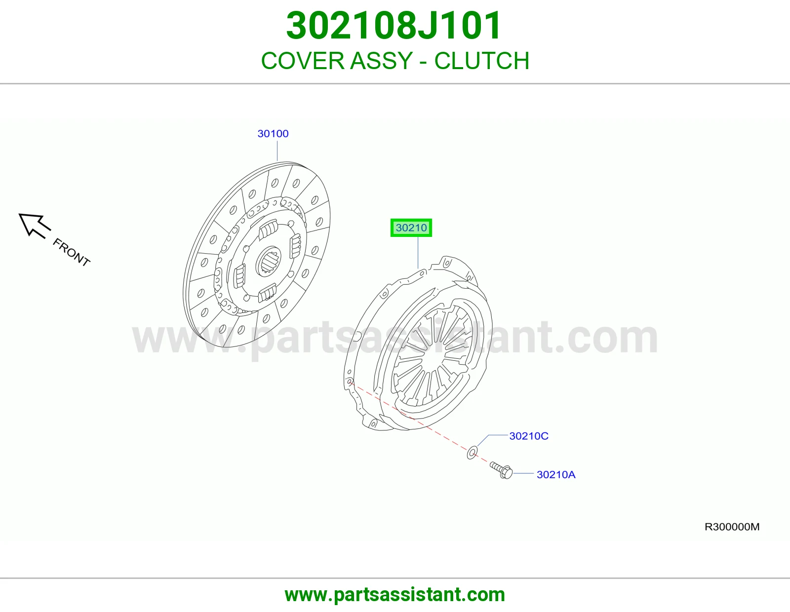 دزق كلتش قير 302108J101
