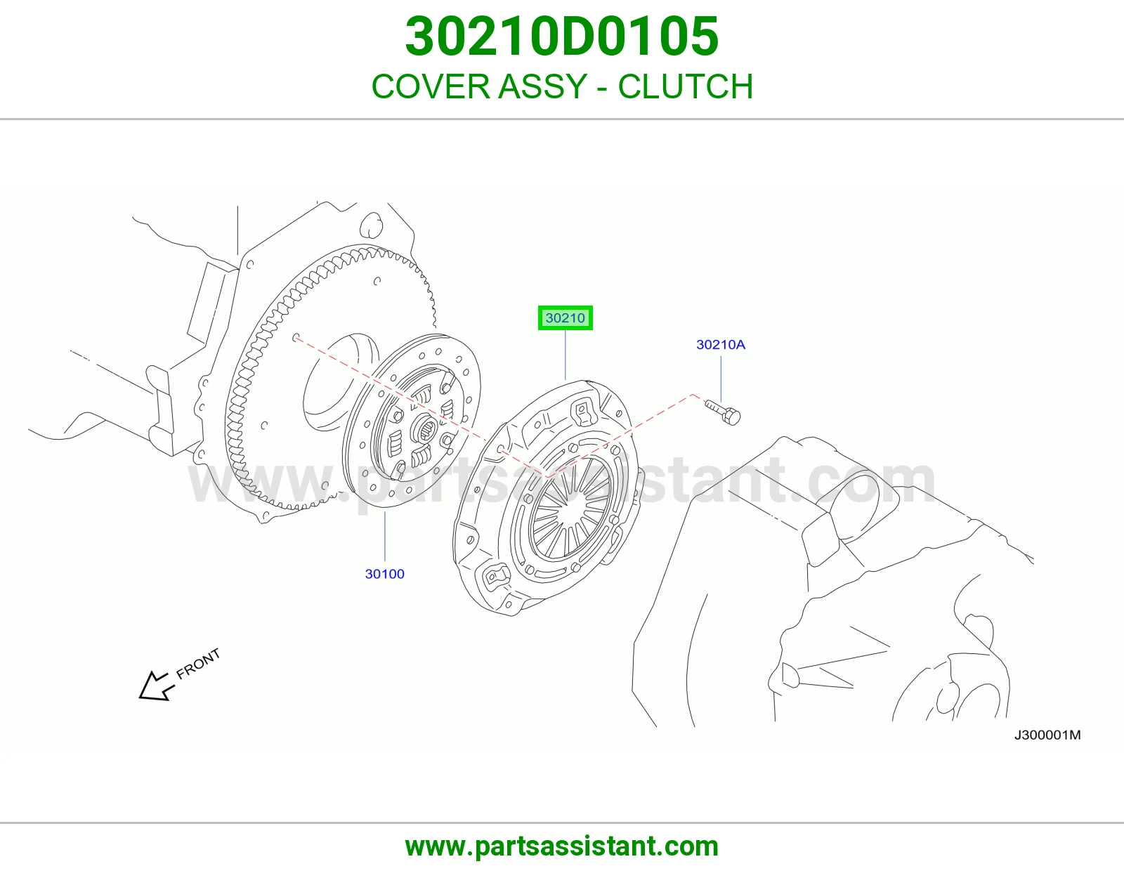 دزق كلتش قير 30210D0105