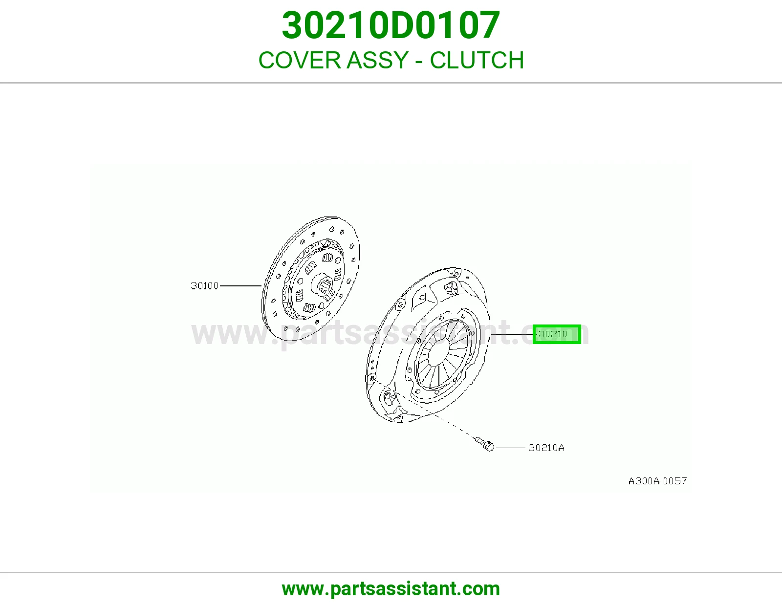 دزق كلتش قير 30210D0107
