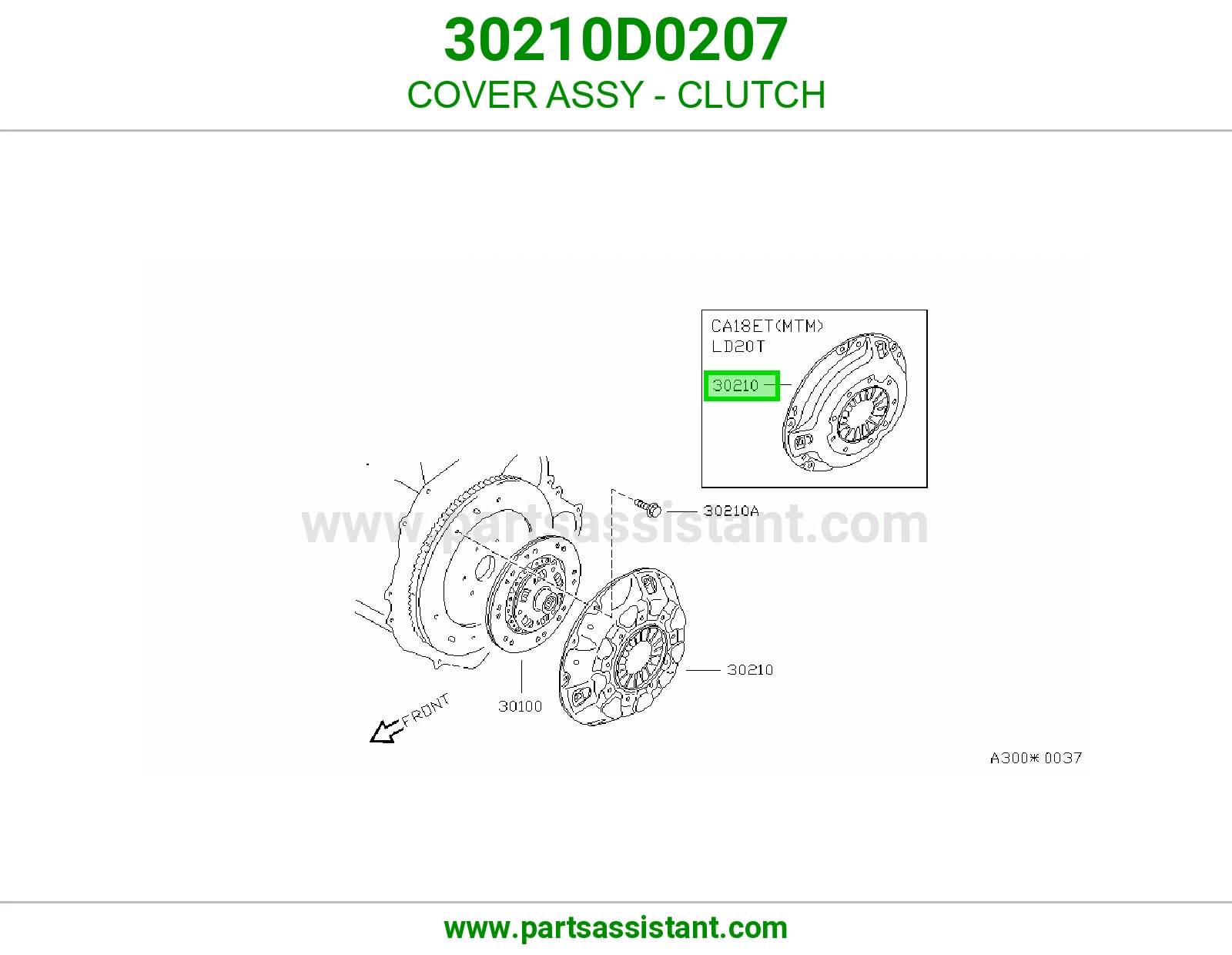 دزق كلتش قير 30210D0207