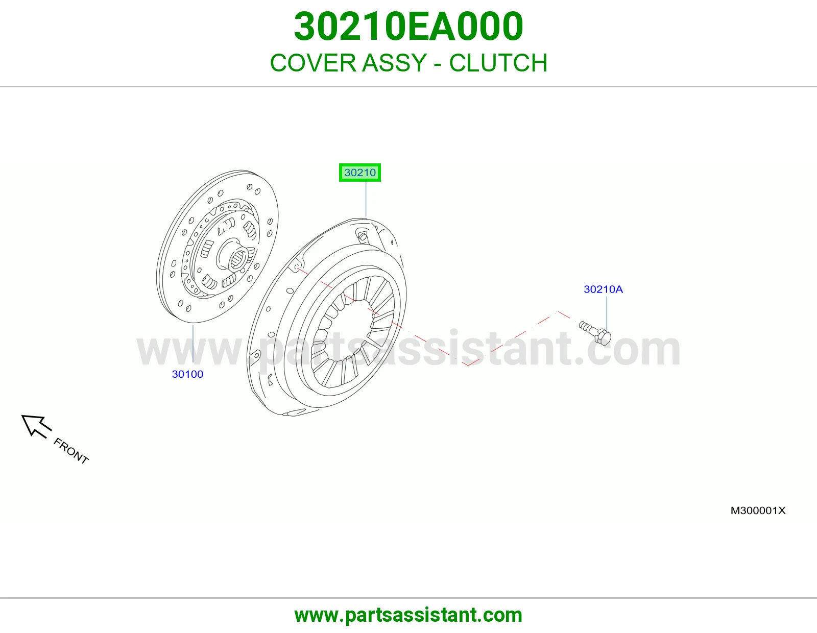 دزق كلتش قير 30210EA000