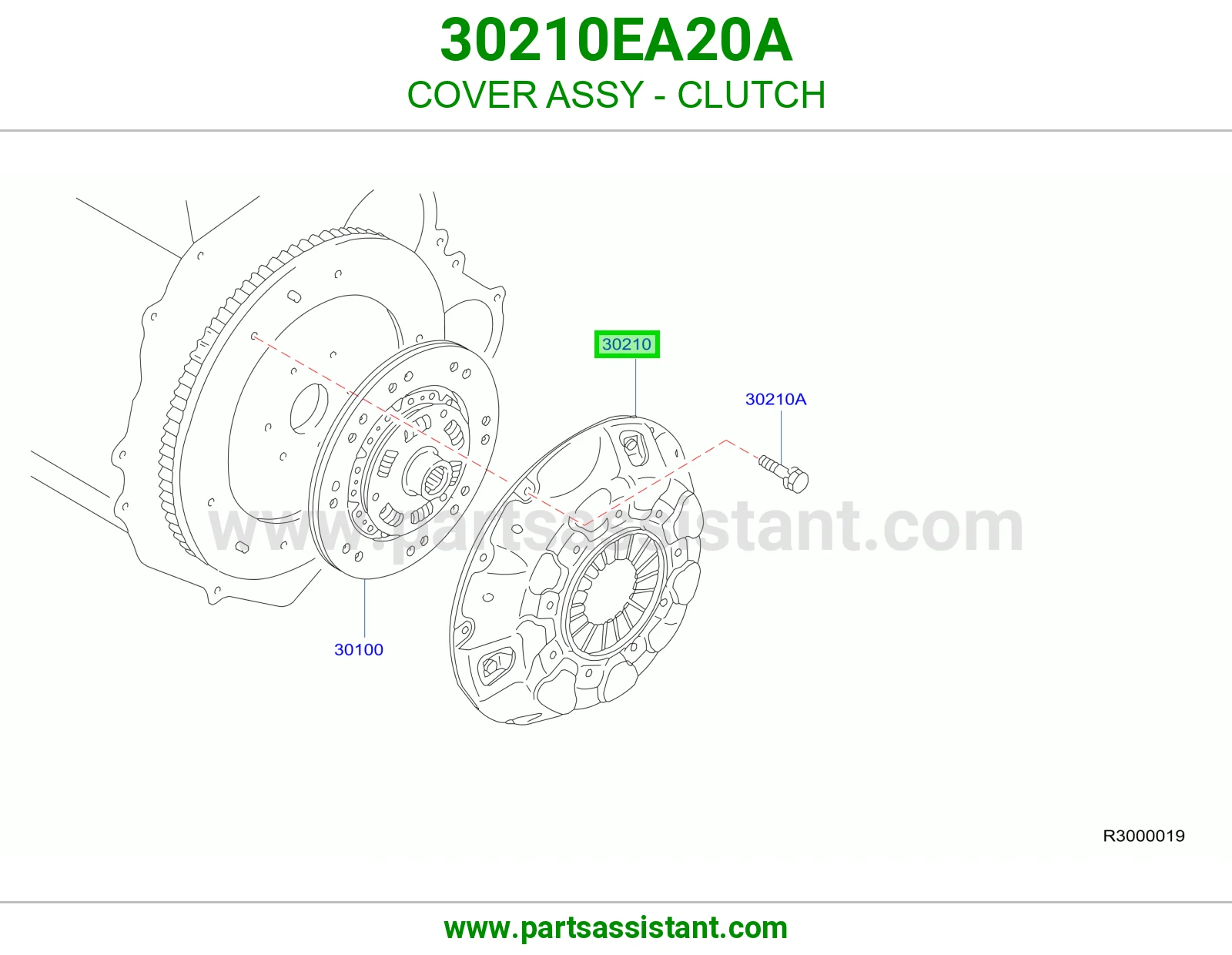 دزق كلتش قير 30210EA20A