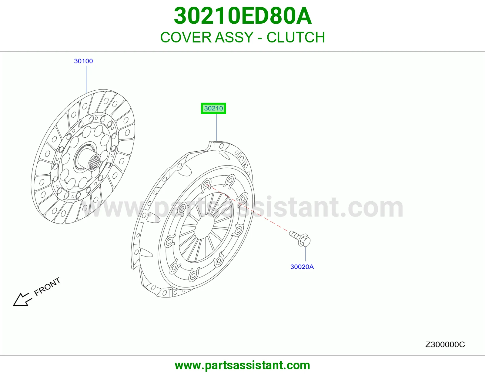 دزق كلتش قير 30210ED80A