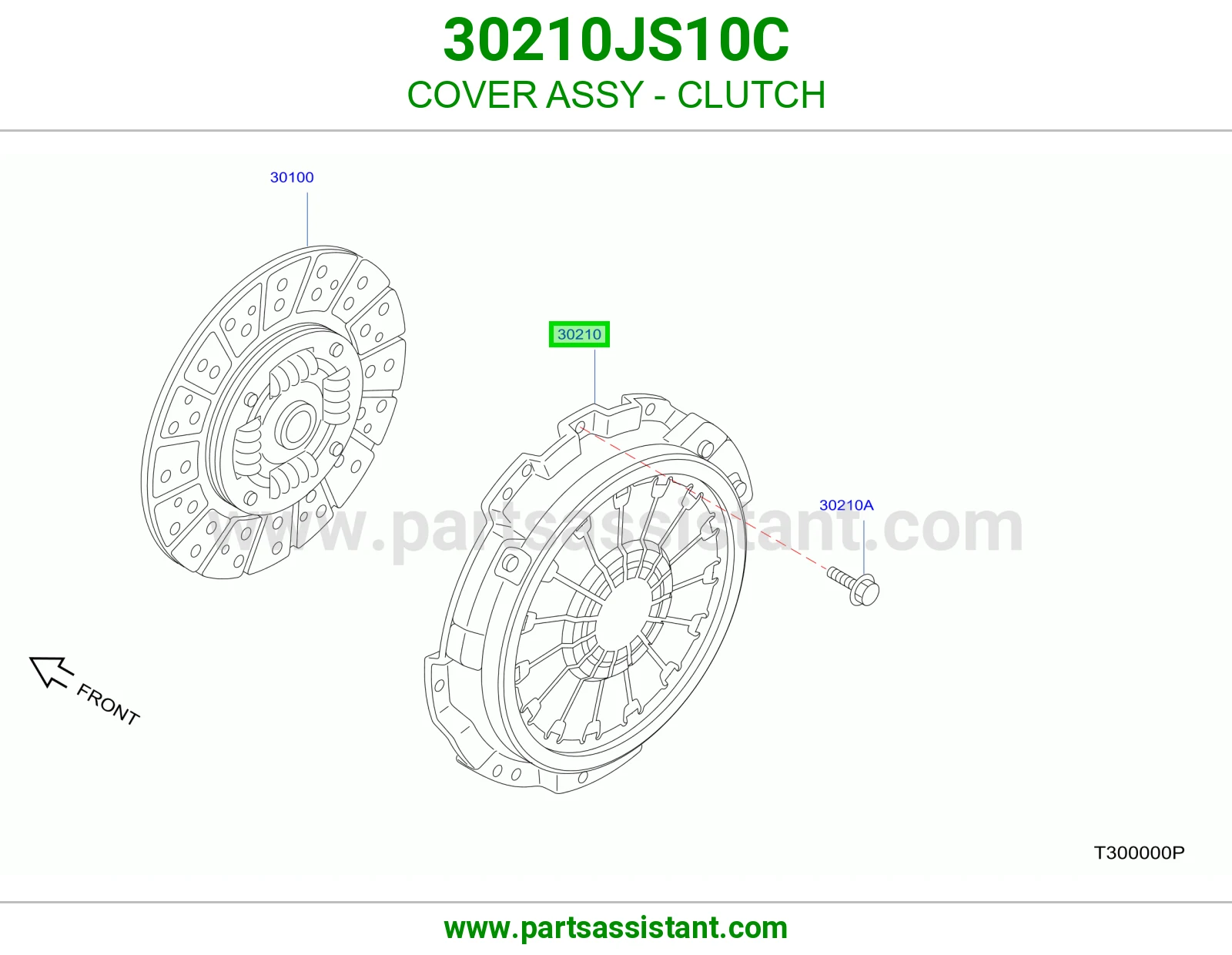 دزق كلتش قير 30210JS10C