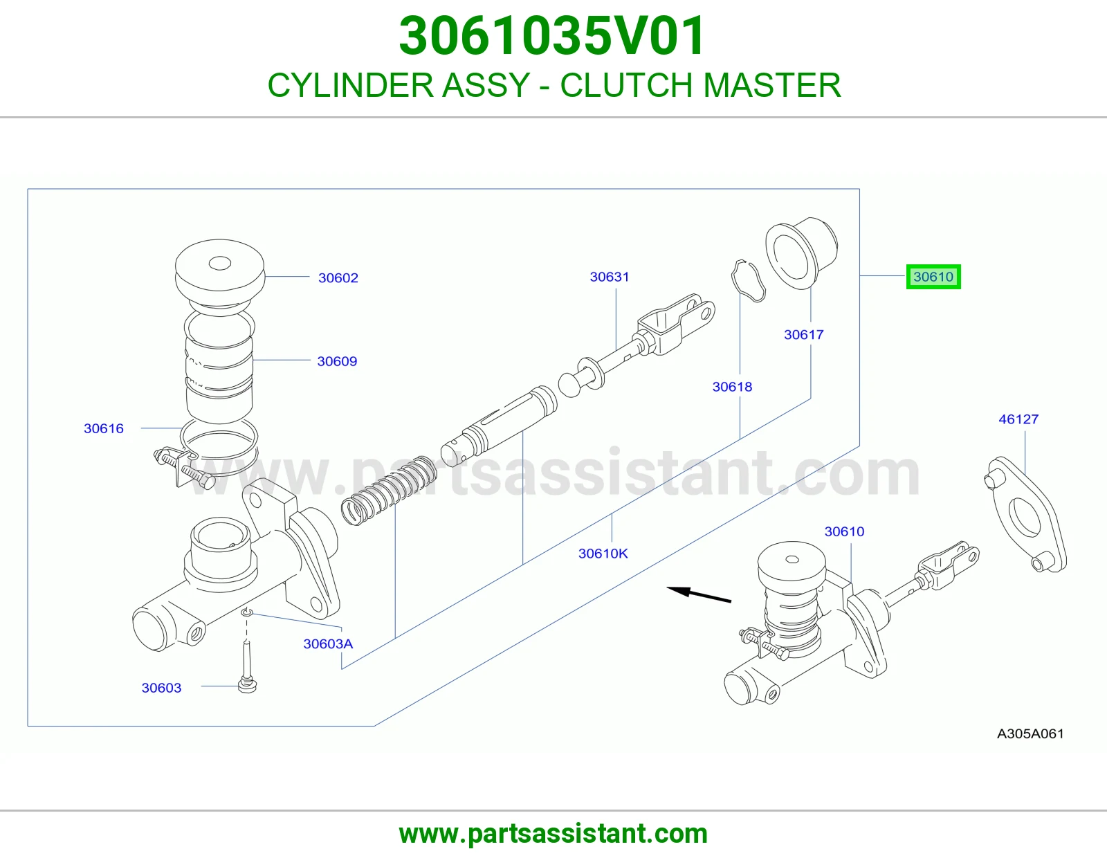 علبه كلتش فوق 3061035V01