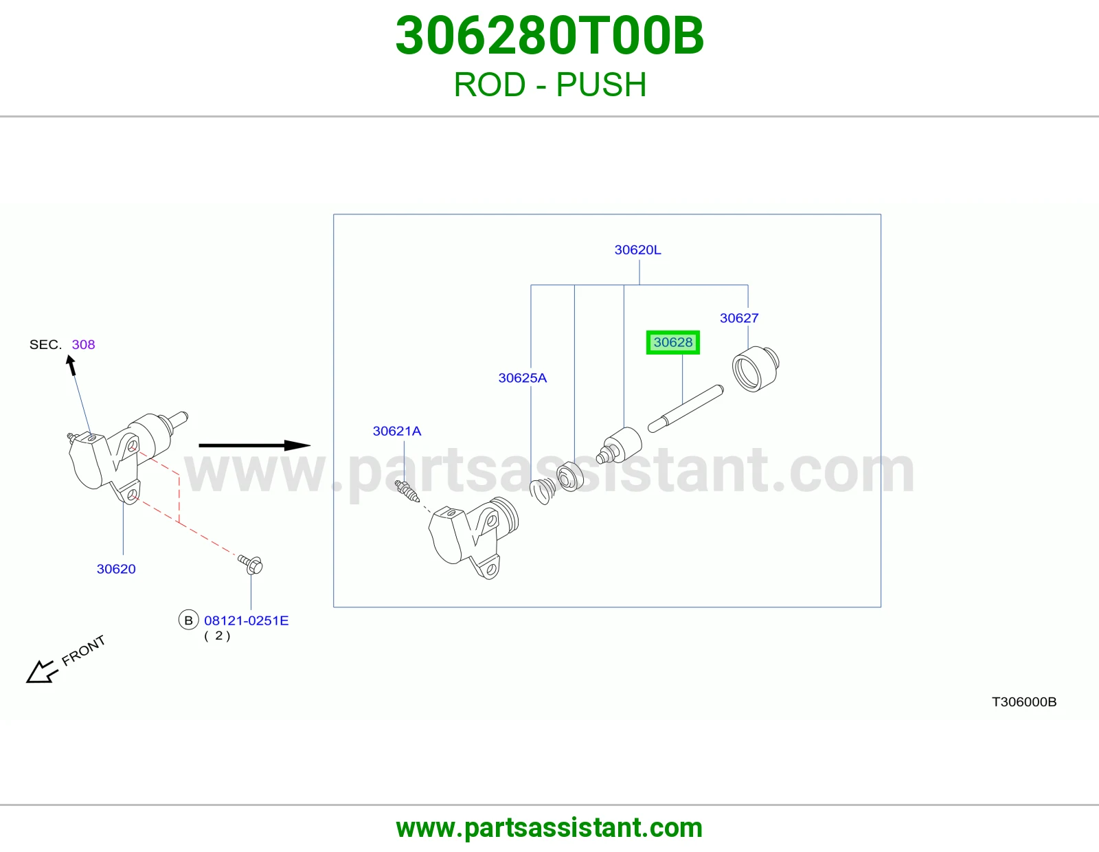 ذراع كبس 306280T00B
