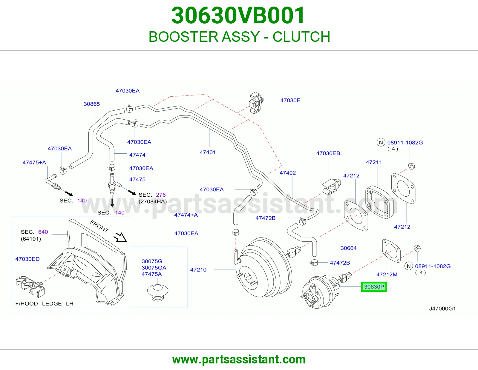 باكم كلتش 30630VB001