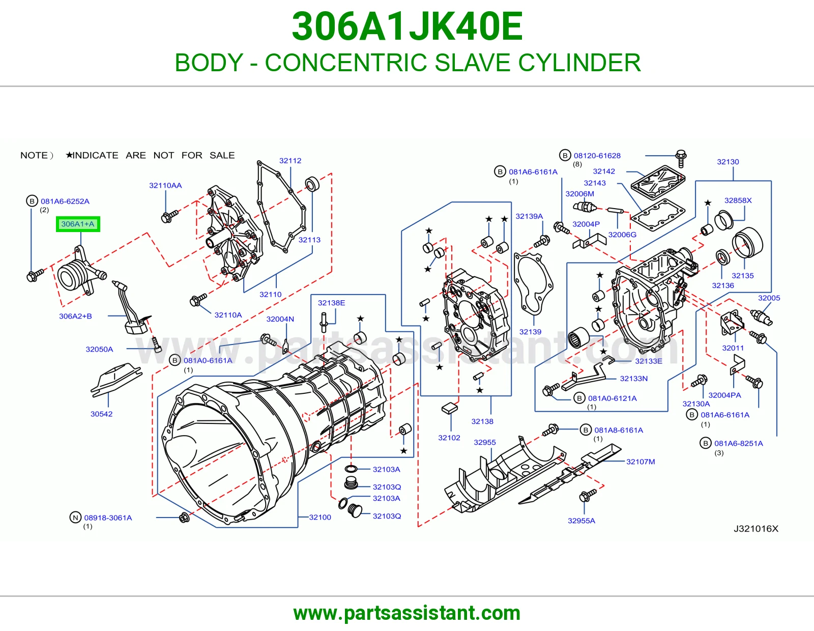 علبه و فحمه كلتش 306A1JK40E