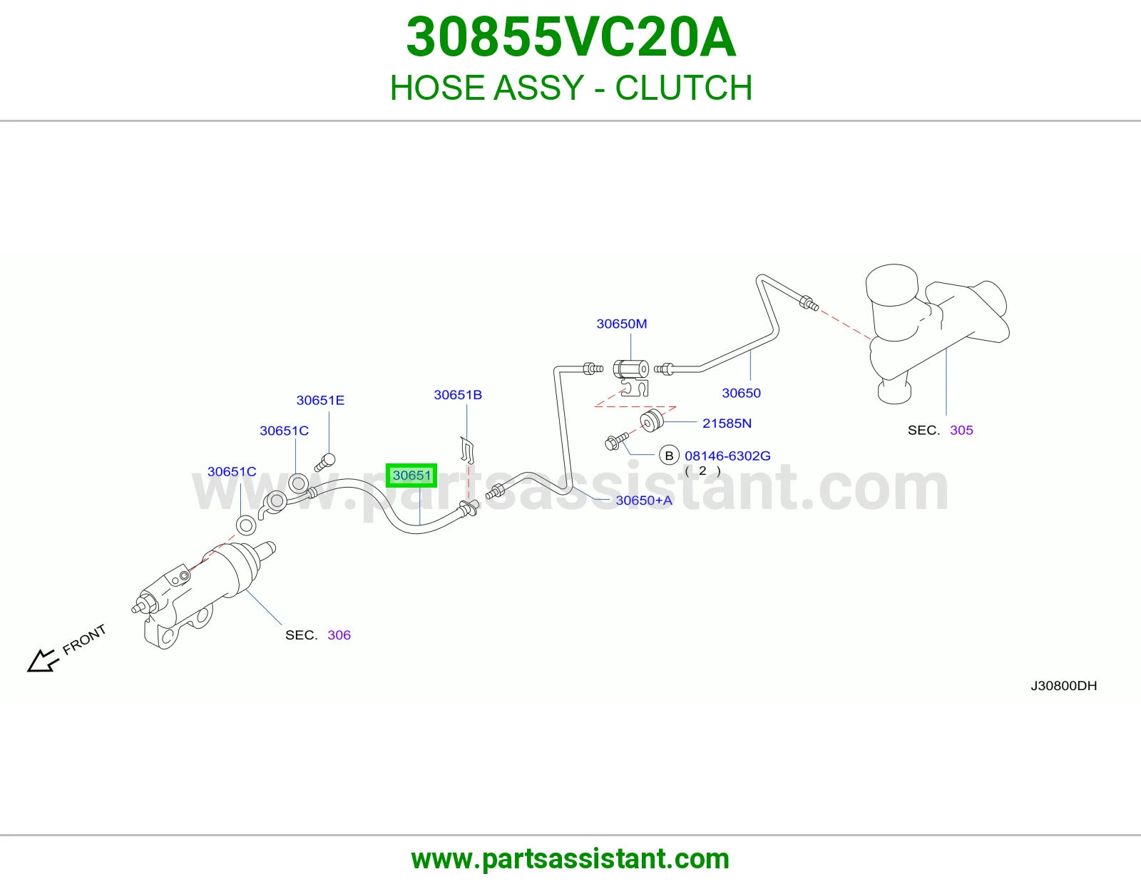 لي كلتش 30855VC20A
