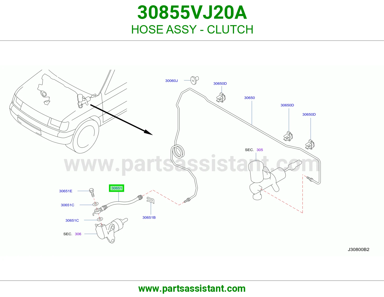 لي كلتش 30855VJ20A