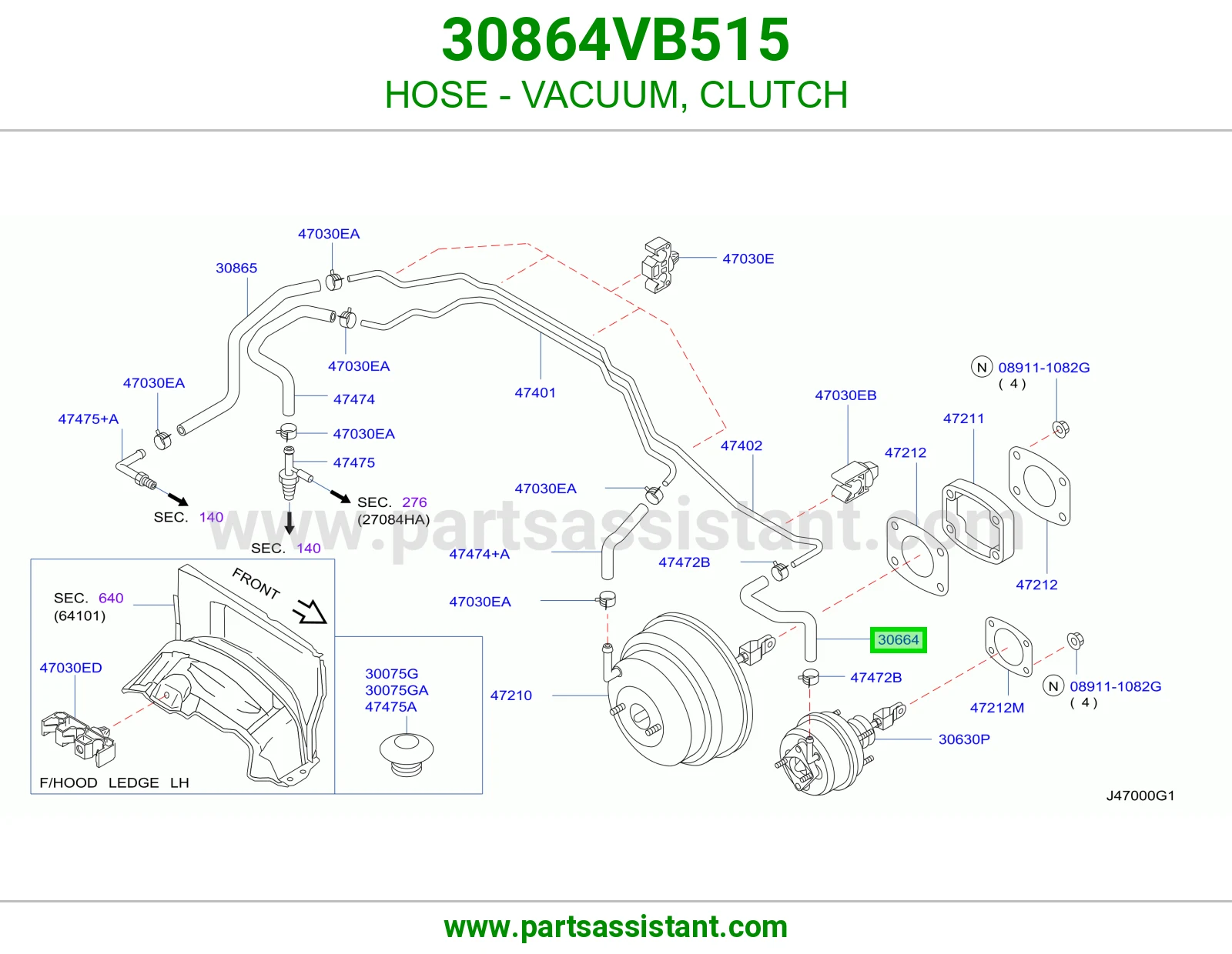 لي باكم فرامل 30864VB515