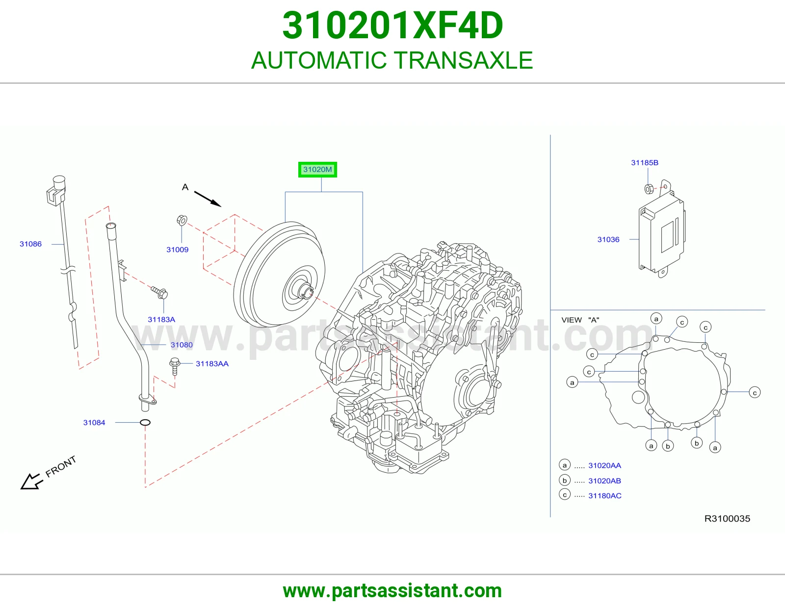 قير كامل 310201XF4D