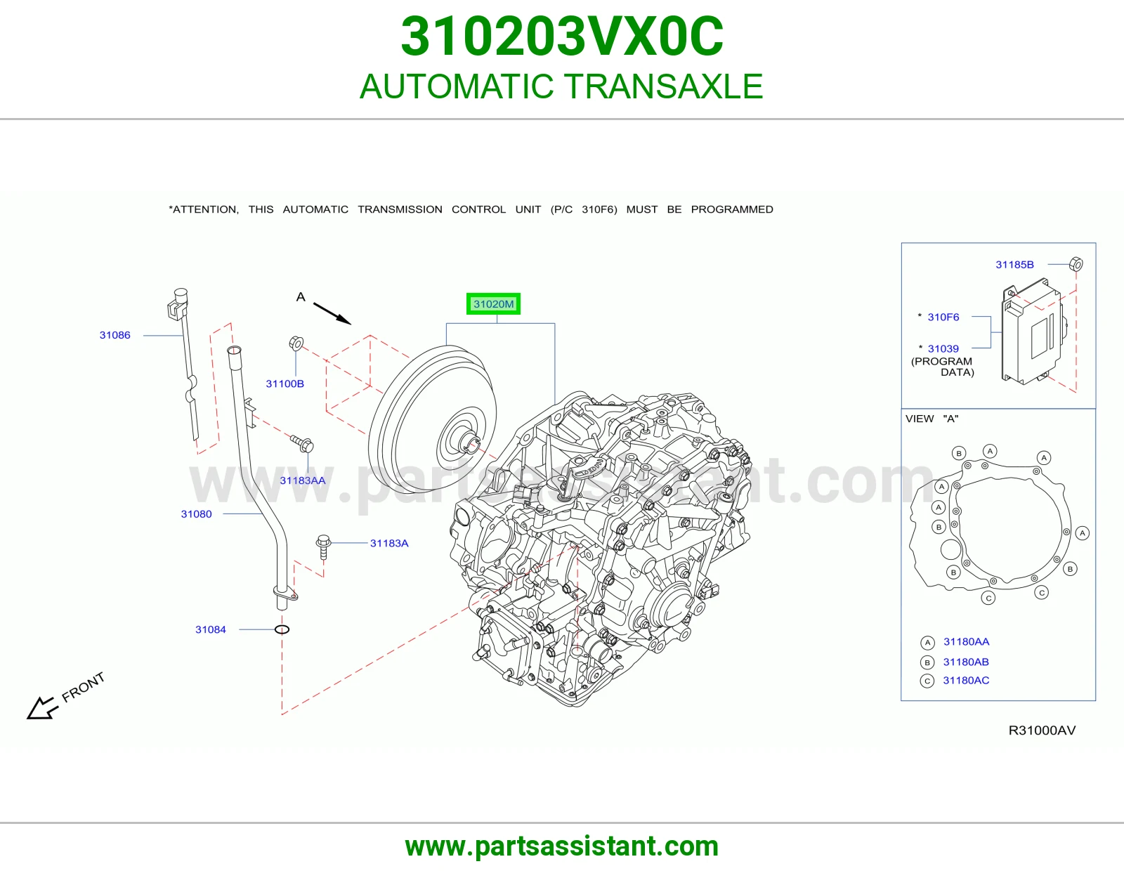 قير كامل 310203VX0C