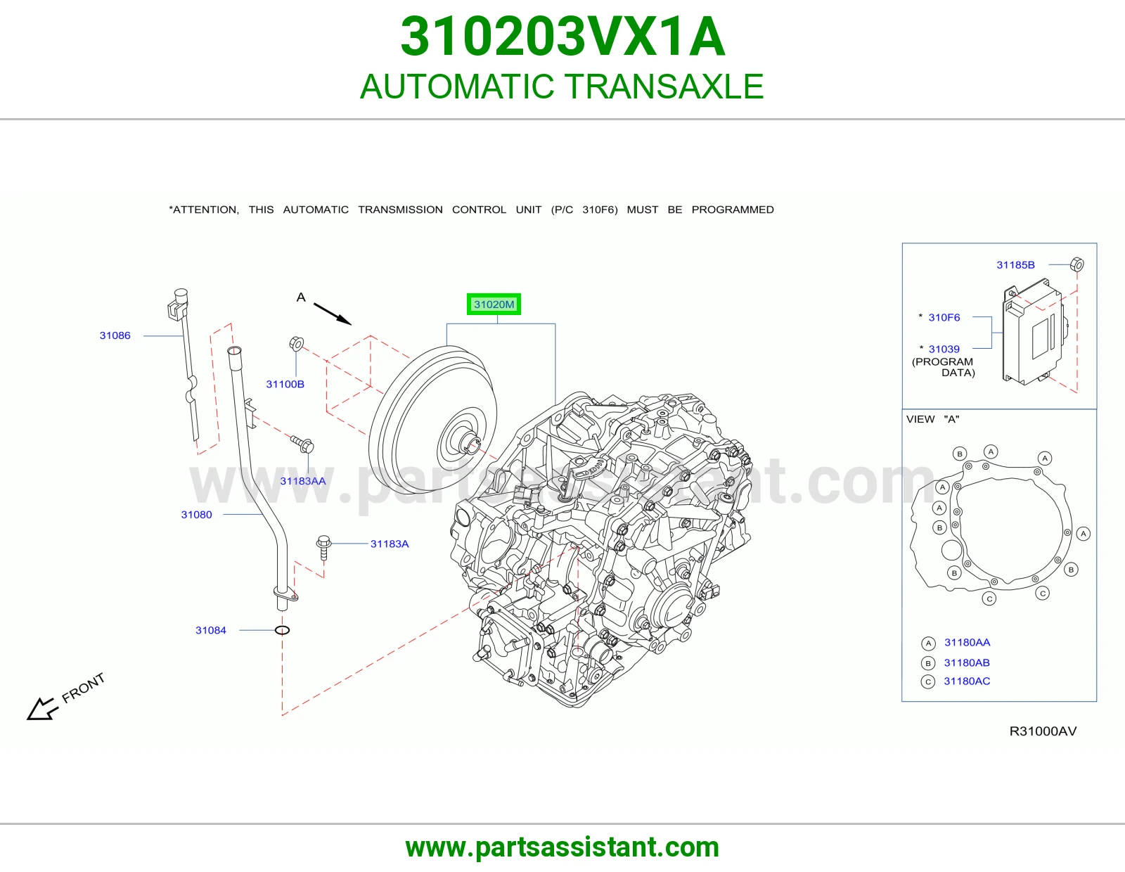 قير كامل 310203VX1A