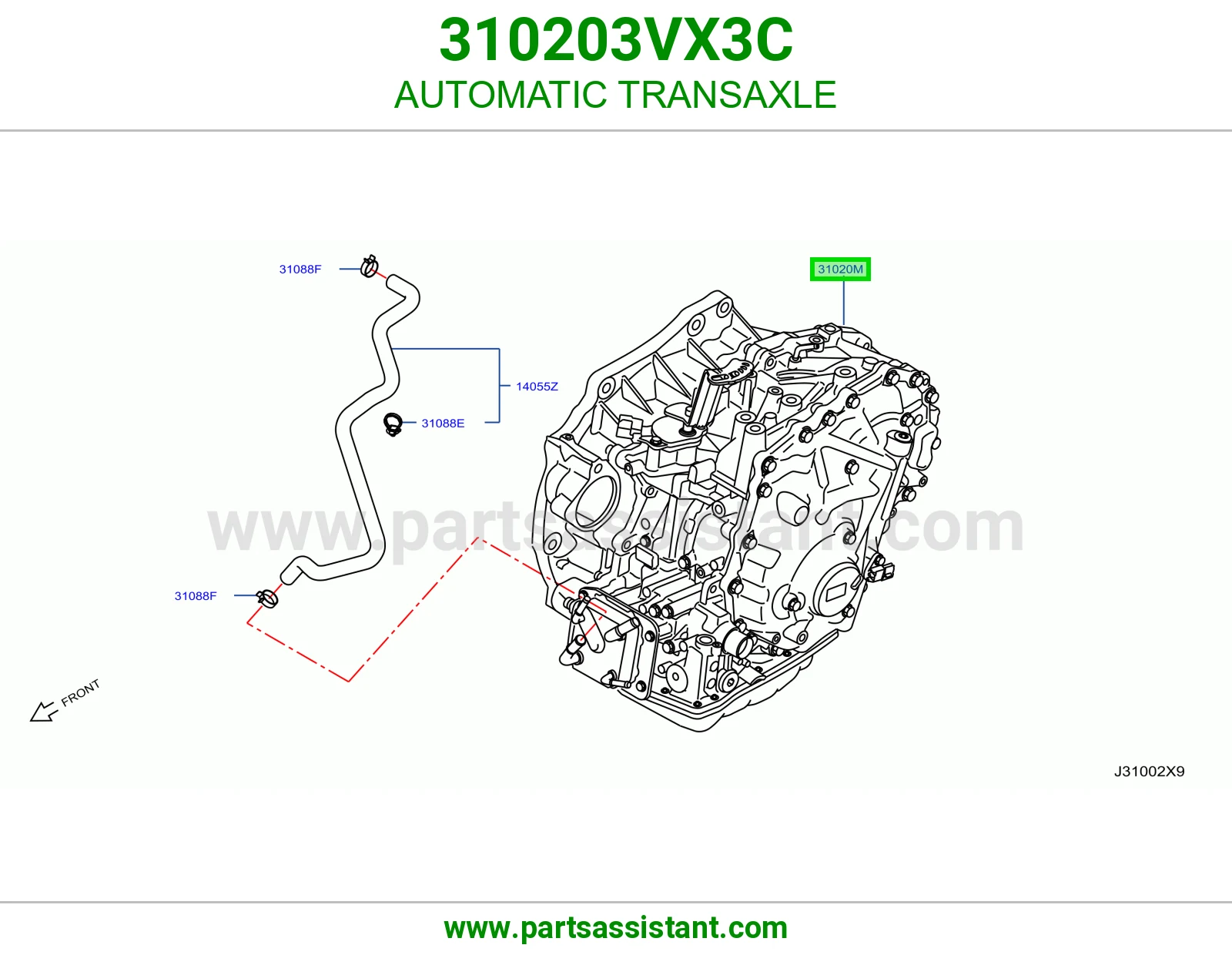 قير كامل 310203VX3C