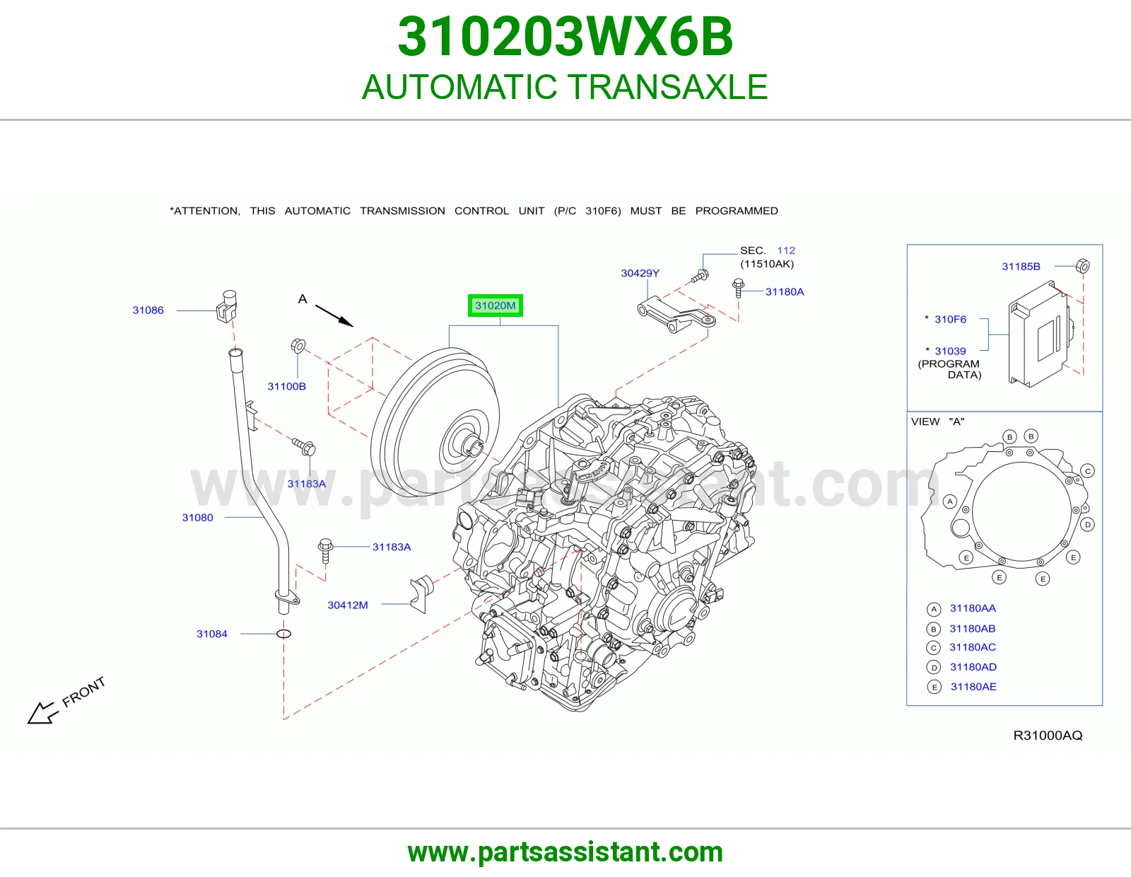 قير كامل 310203WX6B
