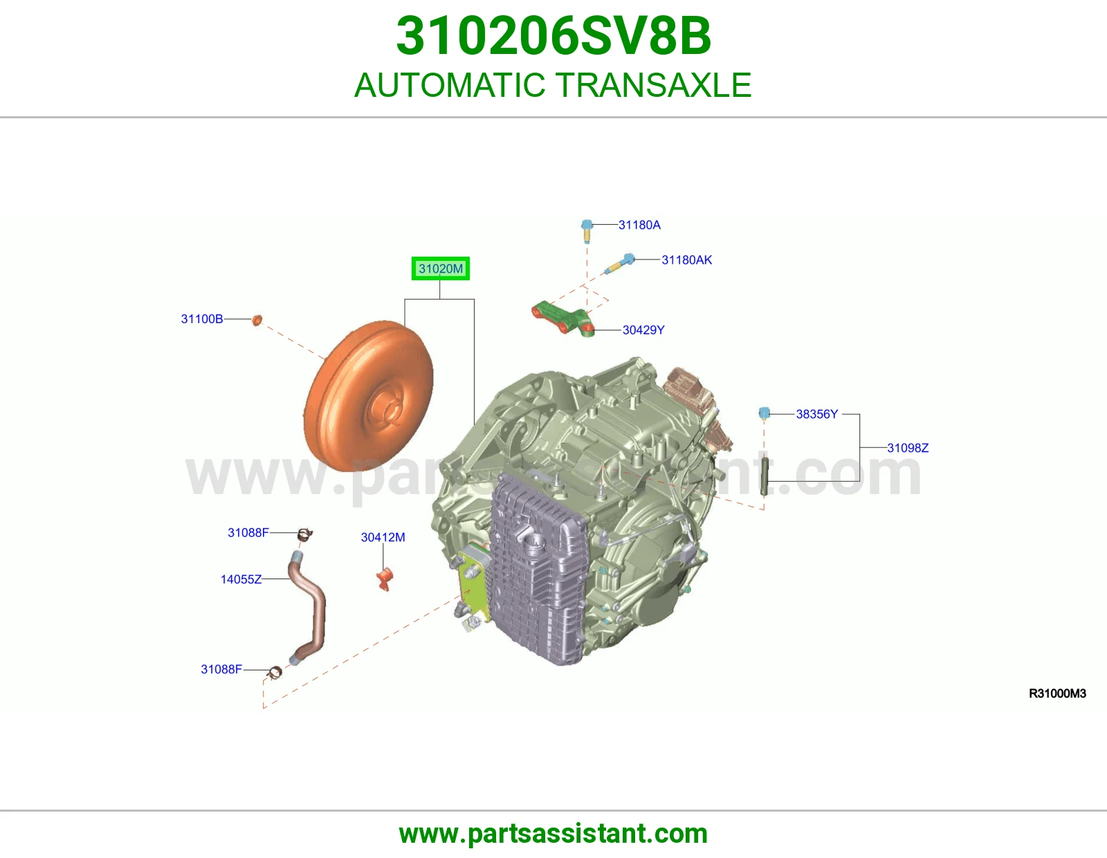 قير كامل 310206SV8B