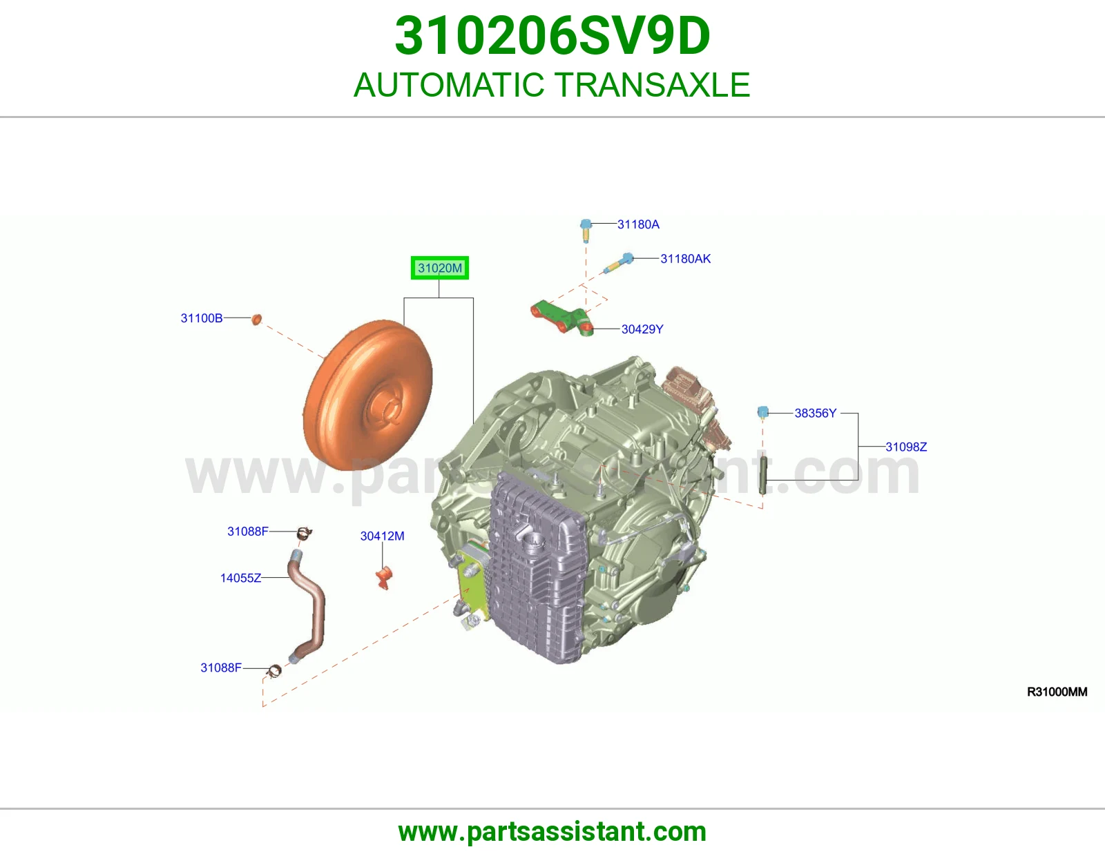قير كامل 310206SV9D