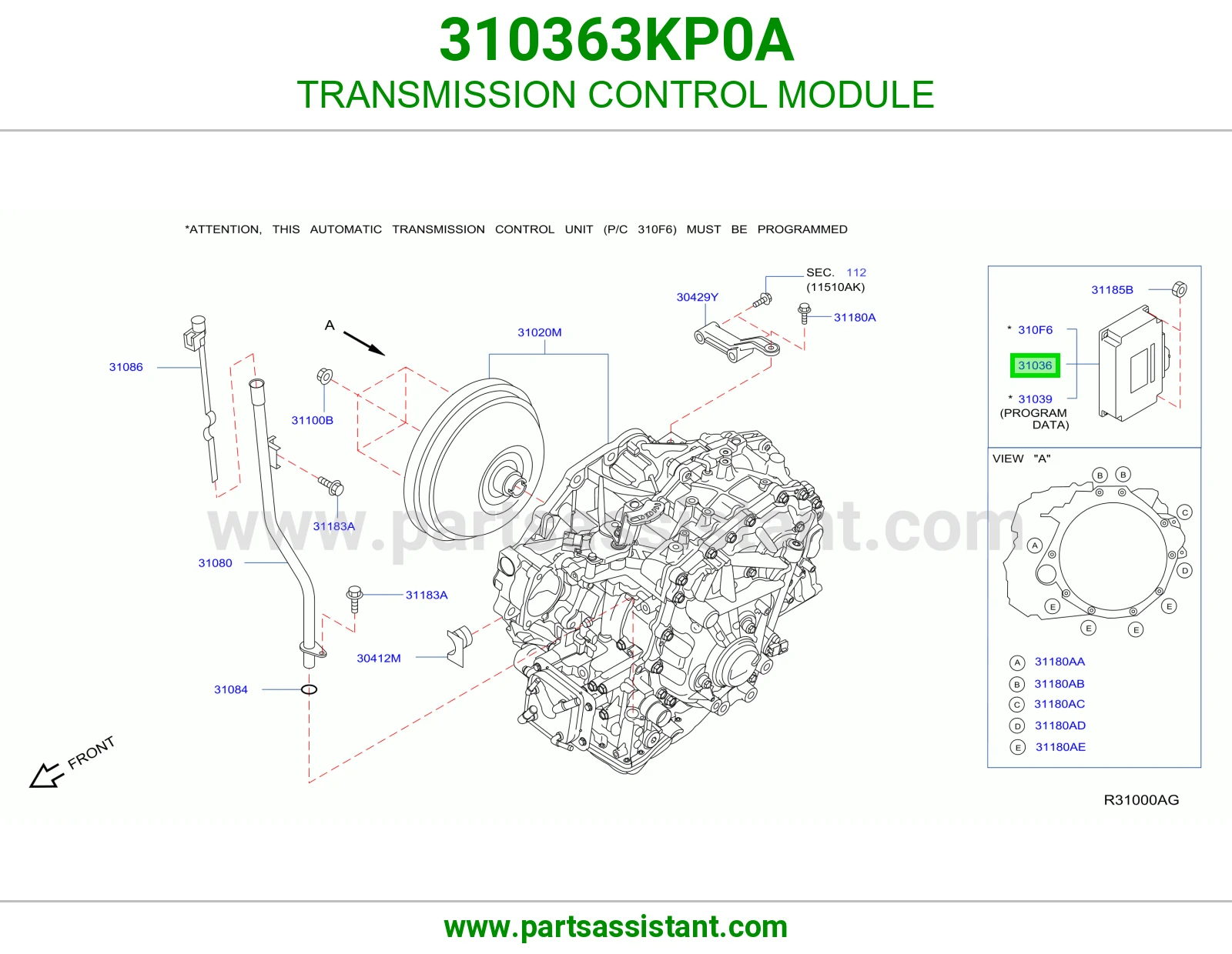 كمبيوتر قير 310363KP0A