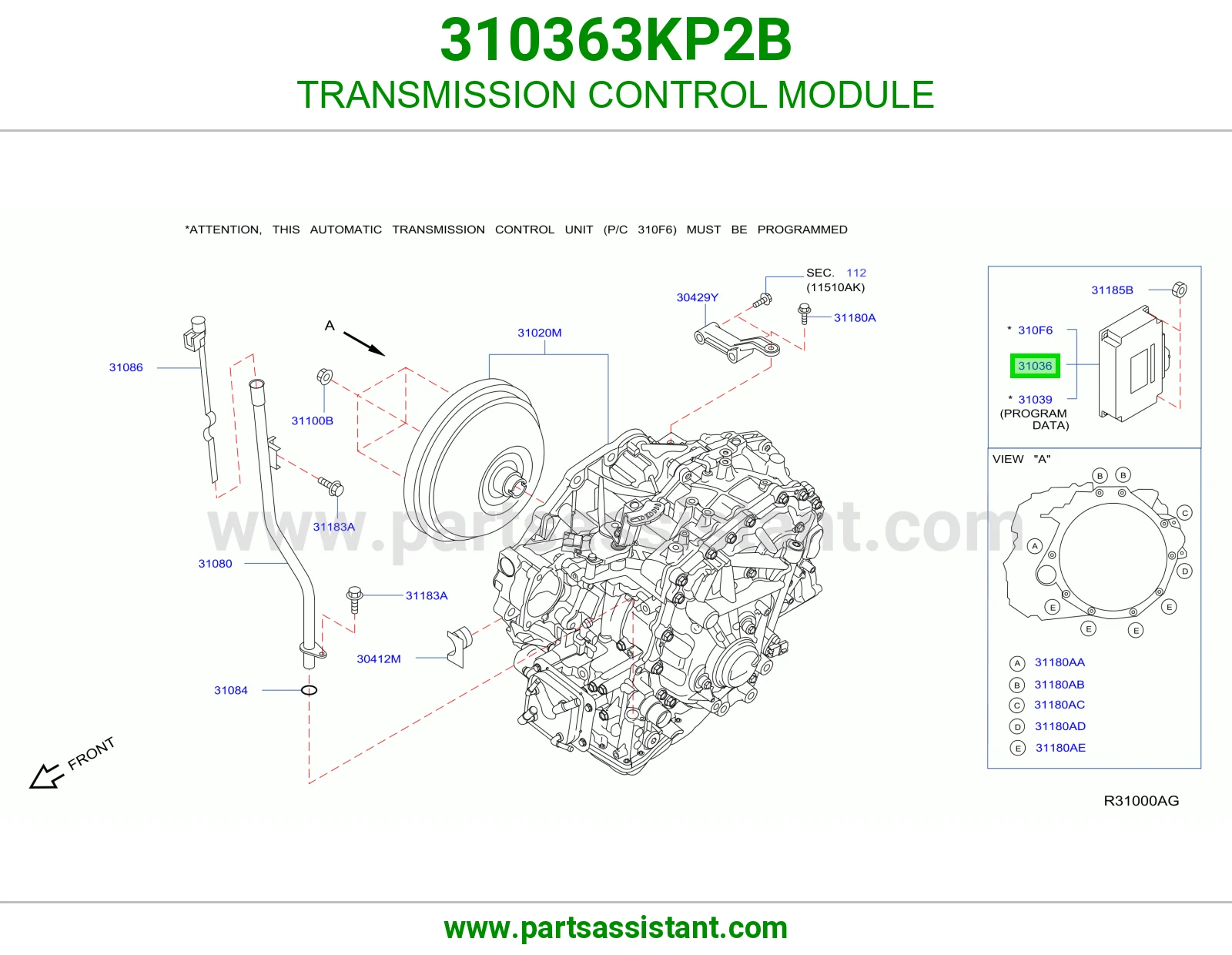 كمبيوتر قير 310363KP2B