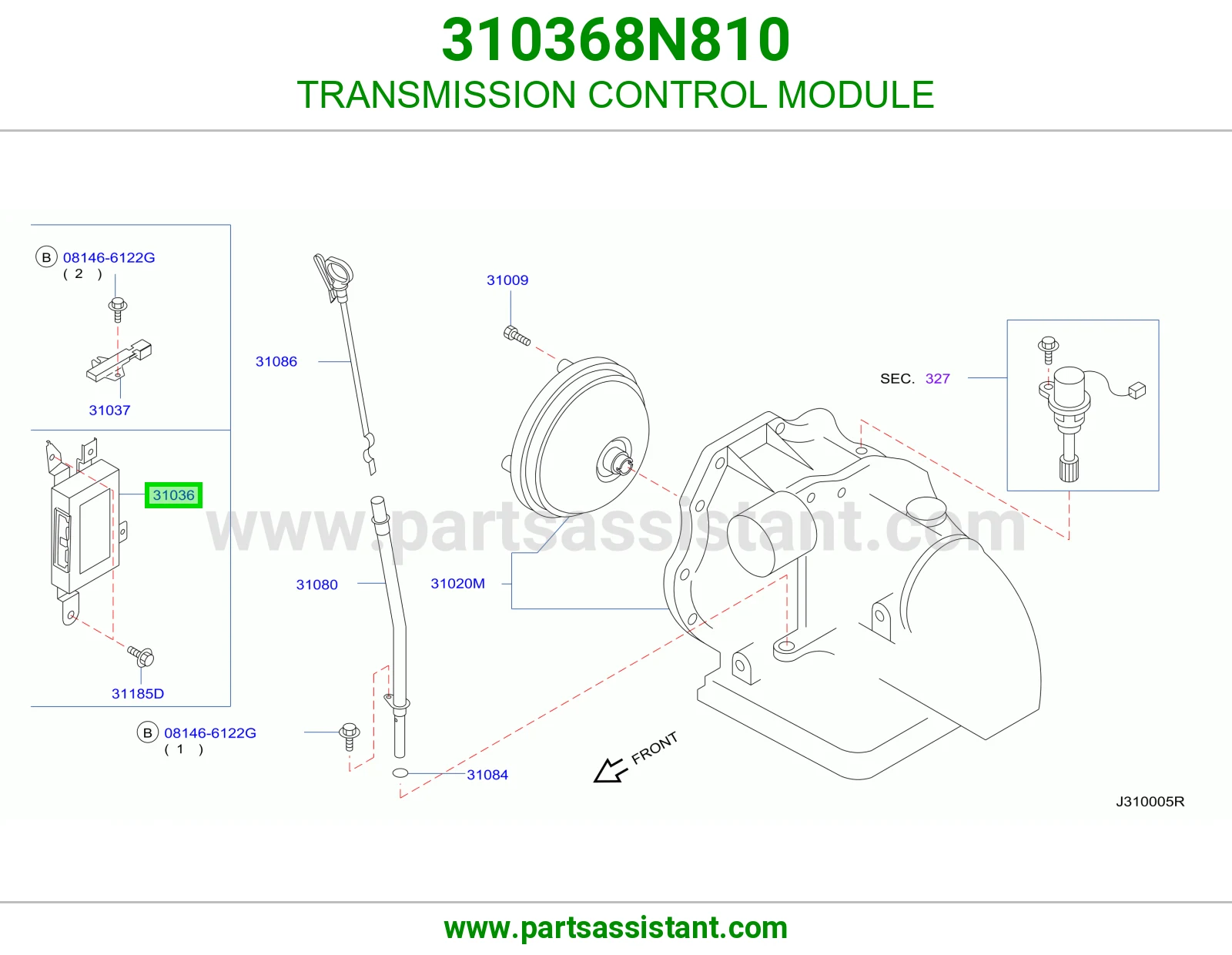 كمبيوتر قير 310368N810