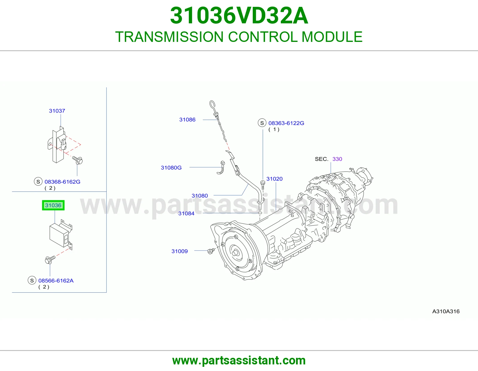كمبيوتر قير 31036VD32A