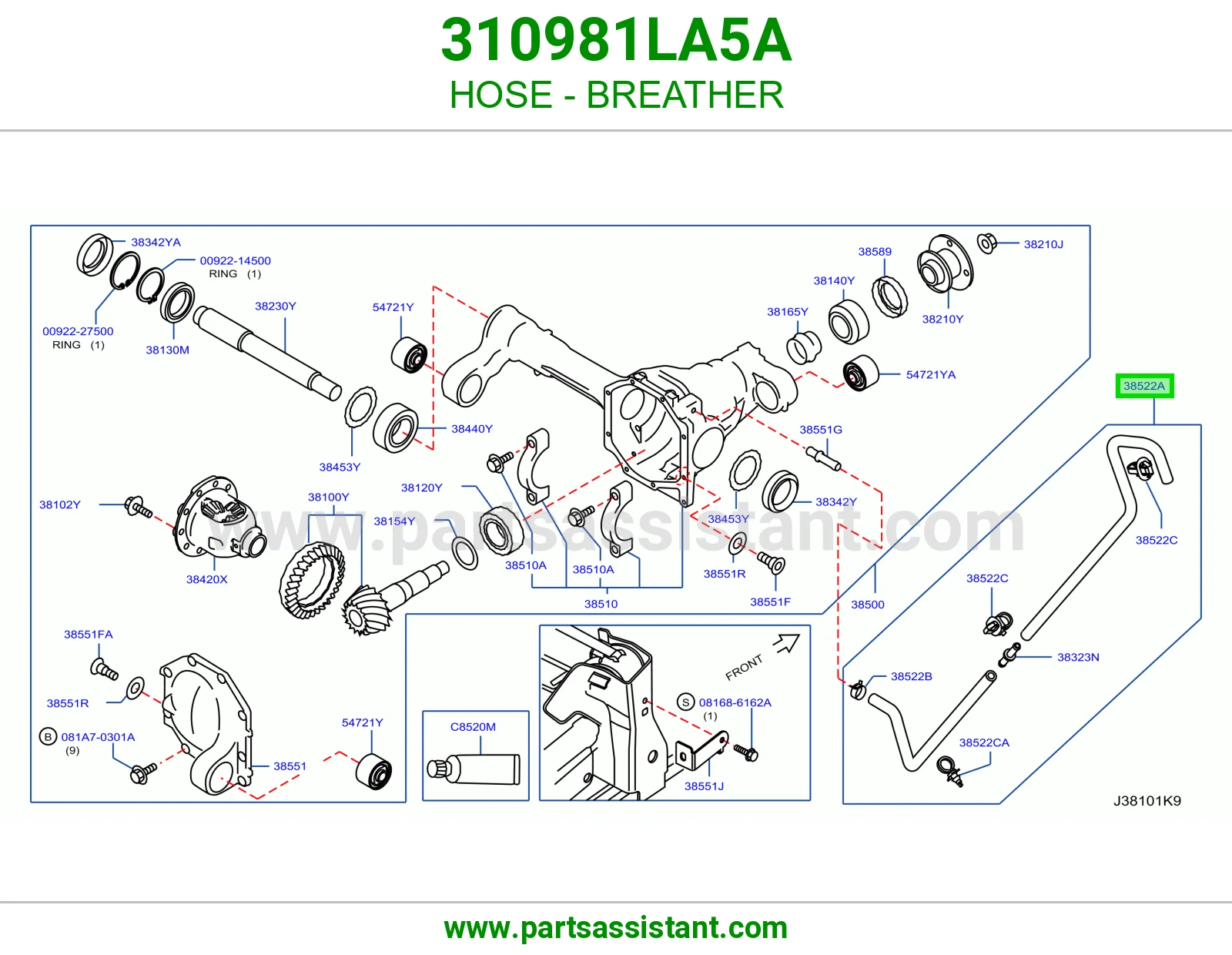 لي فتحة تنفيس 310981LA5A