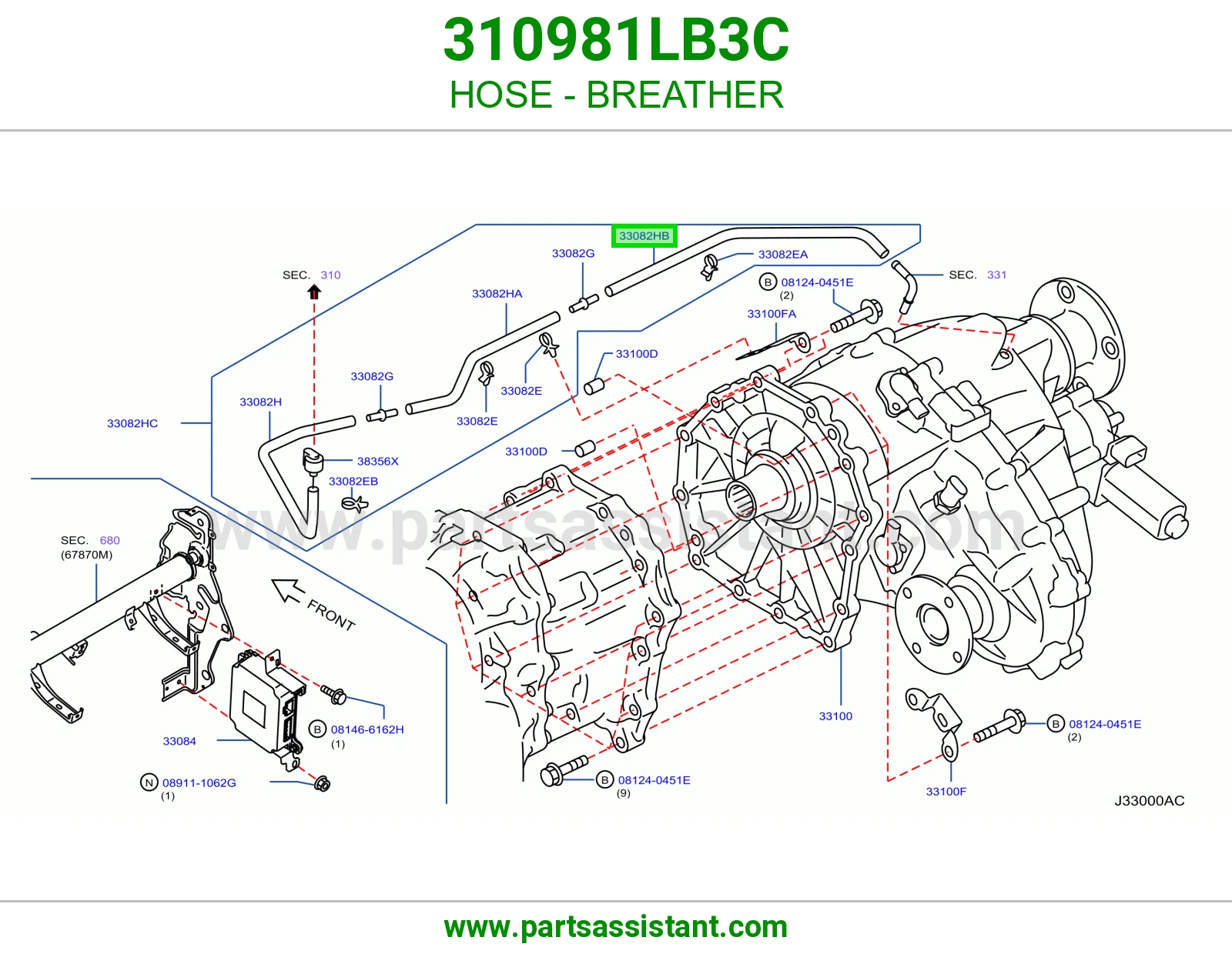 لي فتحة تنفيس 310981LB3C