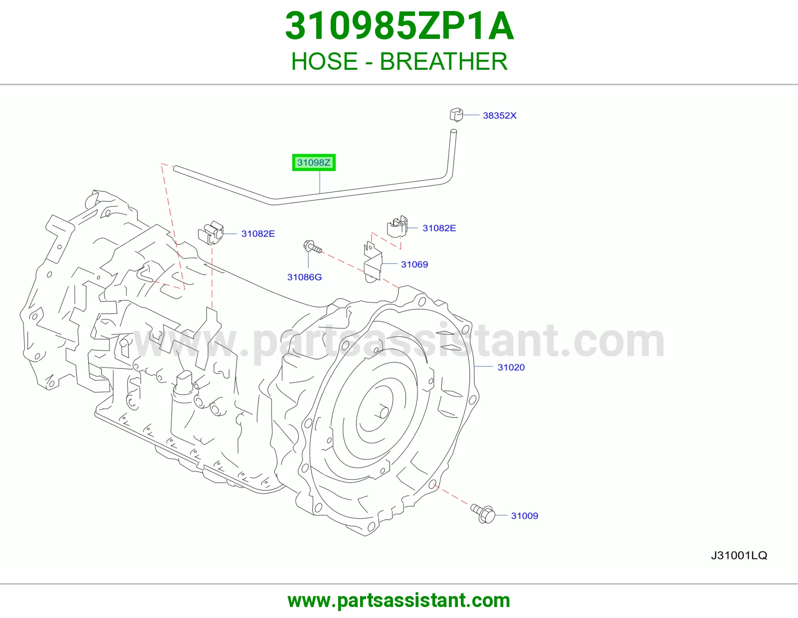 لي فتحة تنفيس 310985ZP1A