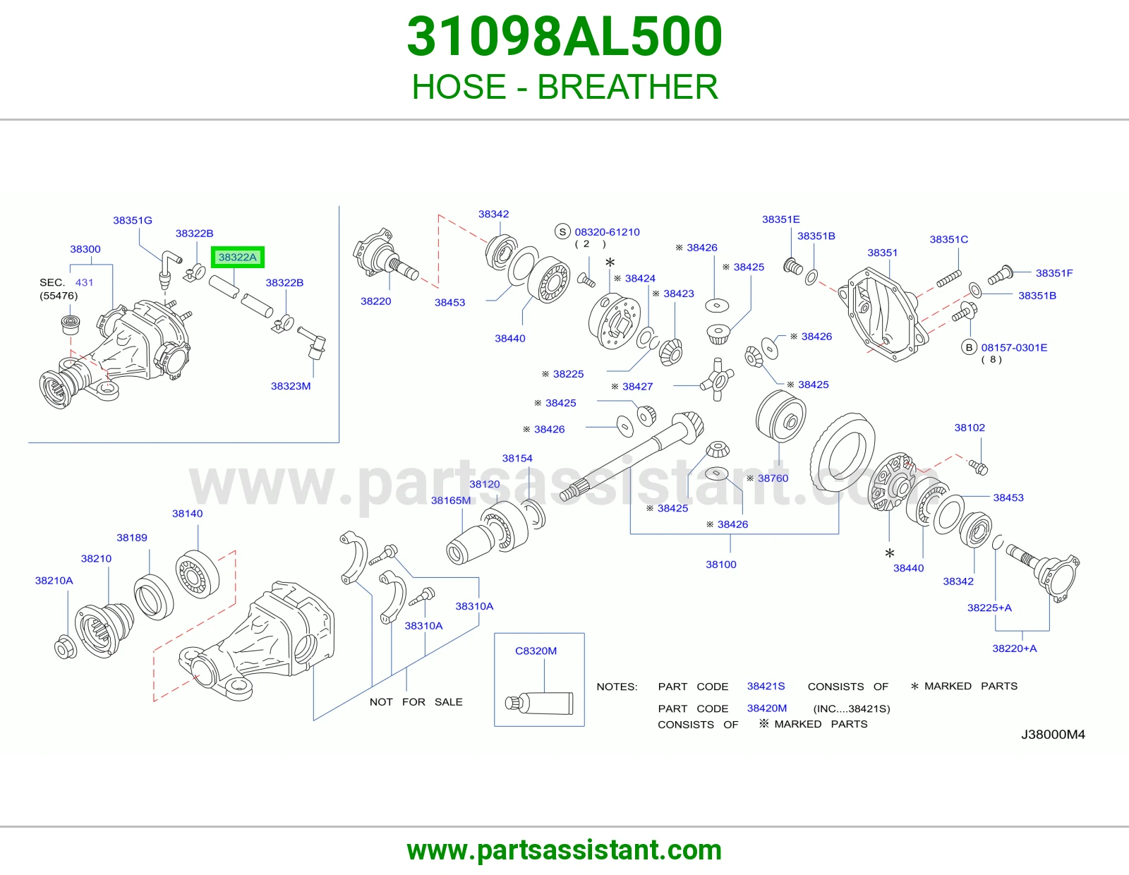 لي فتحة تنفيس 31098AL500