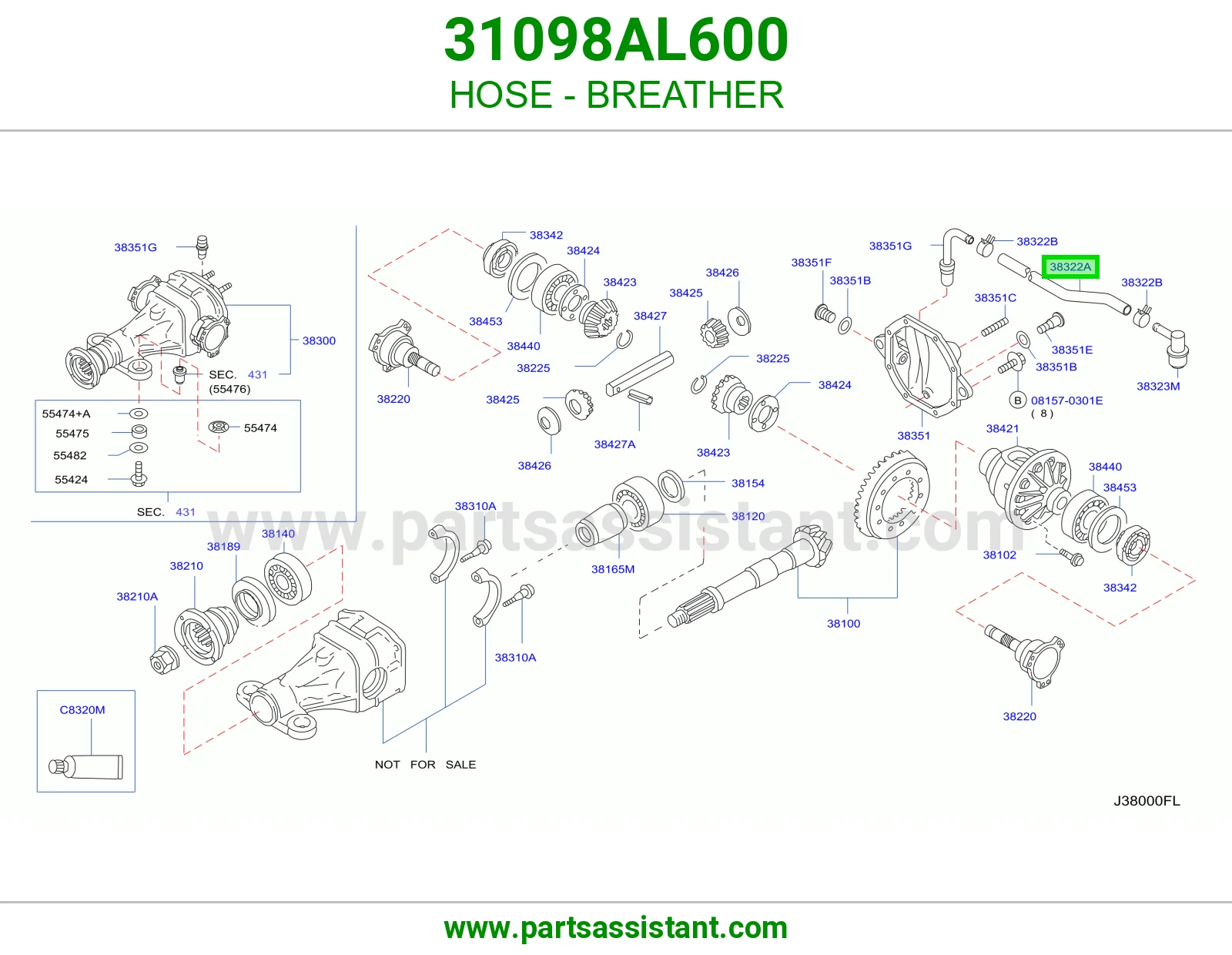 لي فتحة تنفيس 31098AL600
