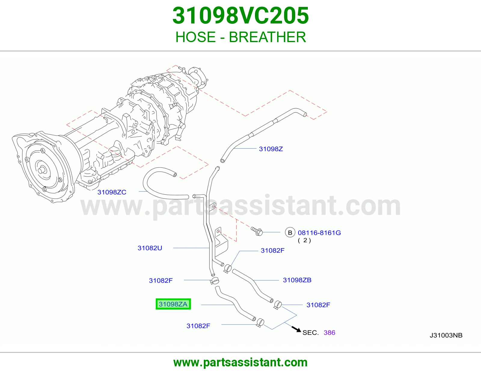 لي فتحة تنفيس 31098VC205