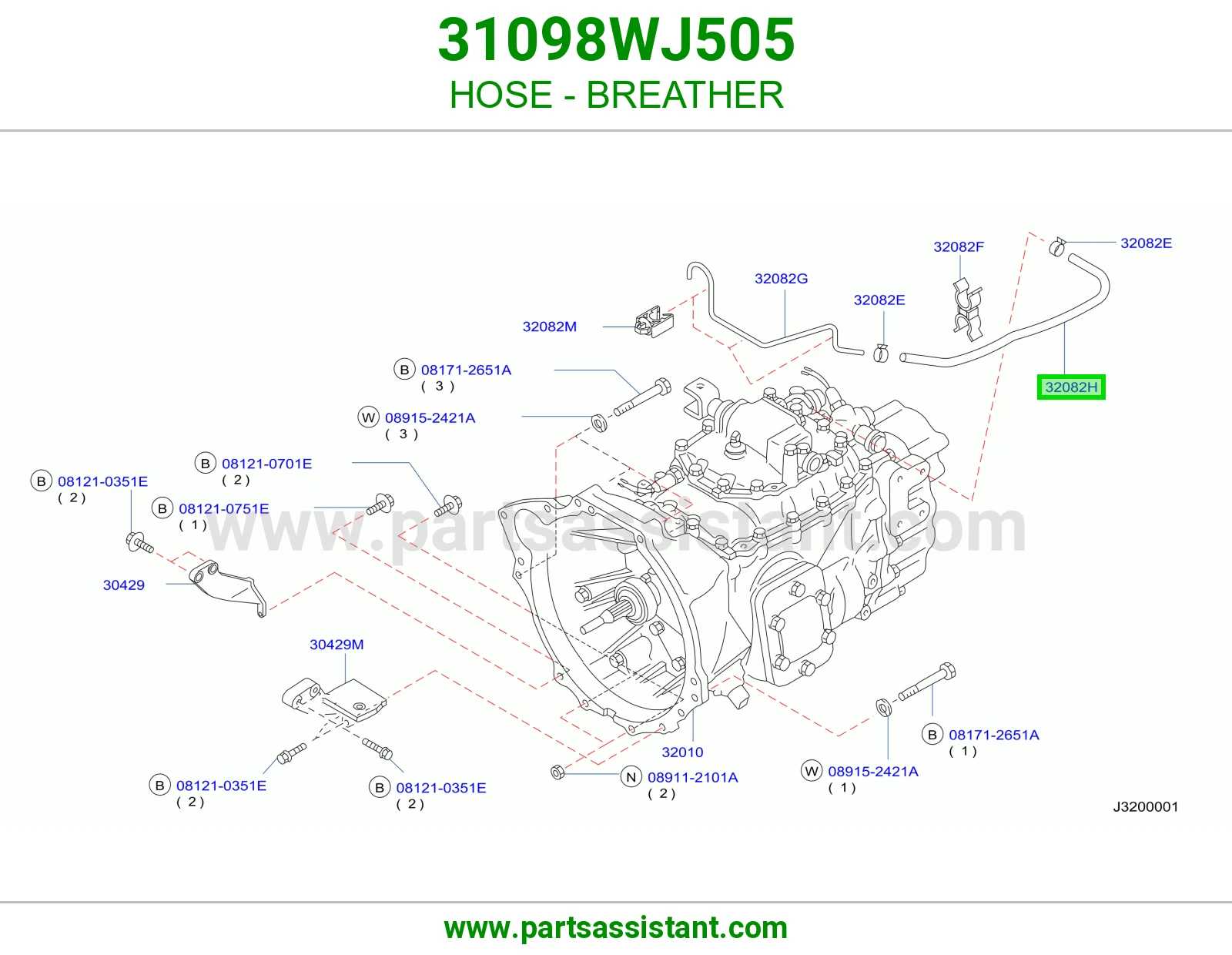 لي فتحة تنفيس 31098WJ505