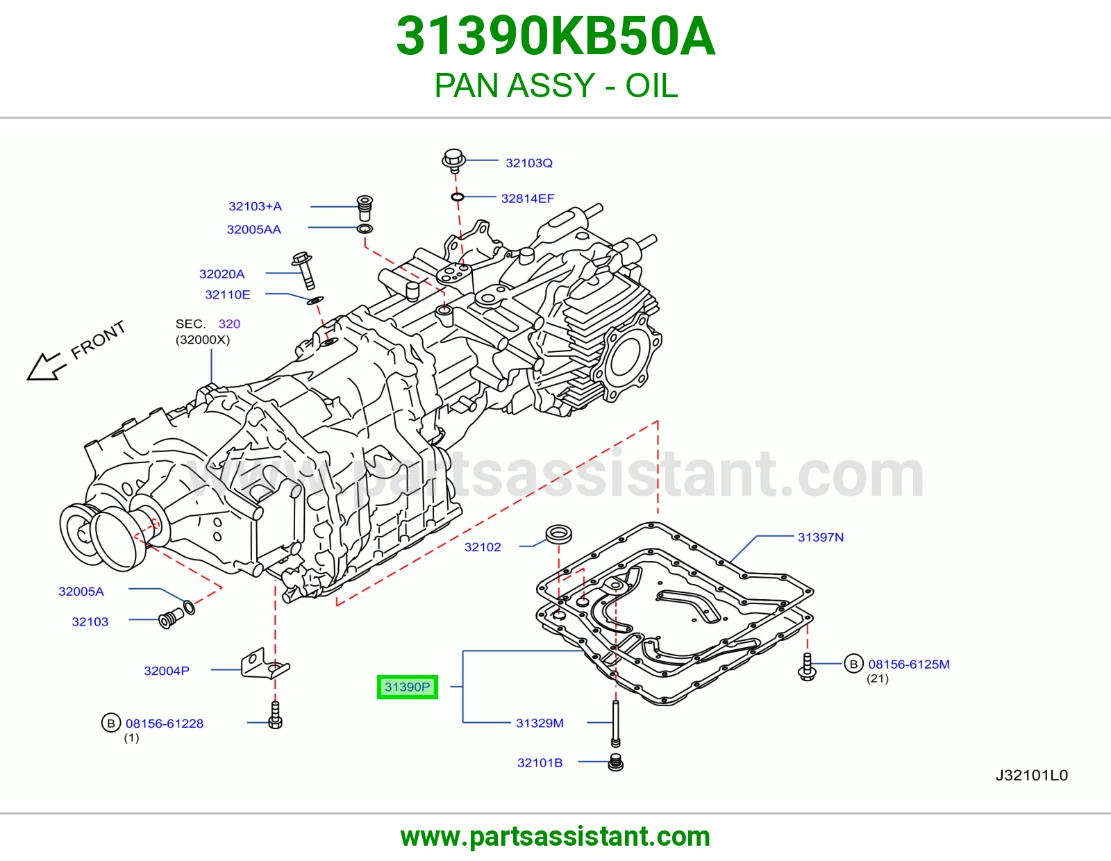 كرتير زيت كامل 31390KB50A