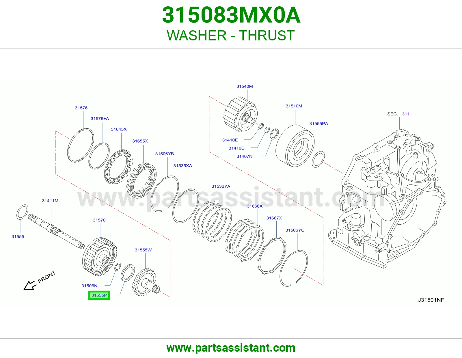 وردة رمان دفع 315083MX0A