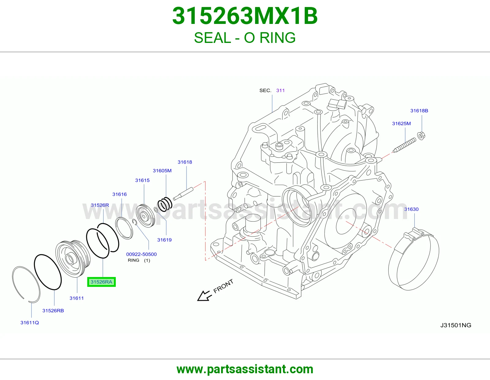 جلدة أورنق 315263MX1B