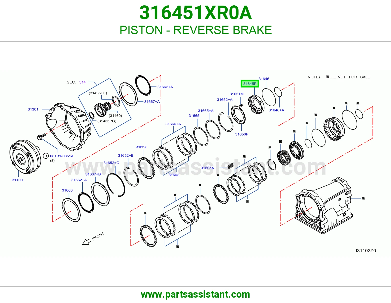 بستم فرامل الريوس 316451XR0A