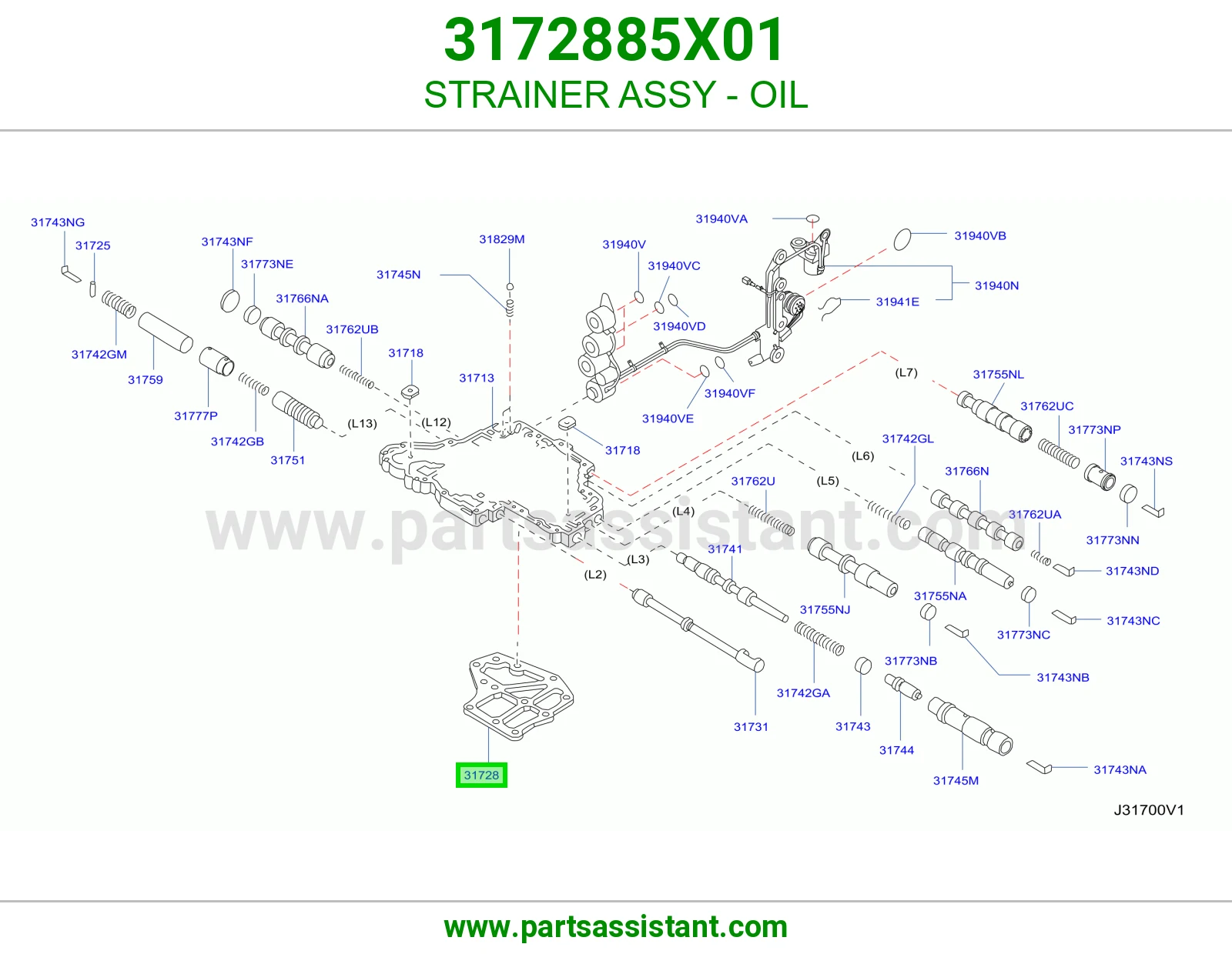 فلتر قير 3172885X01
