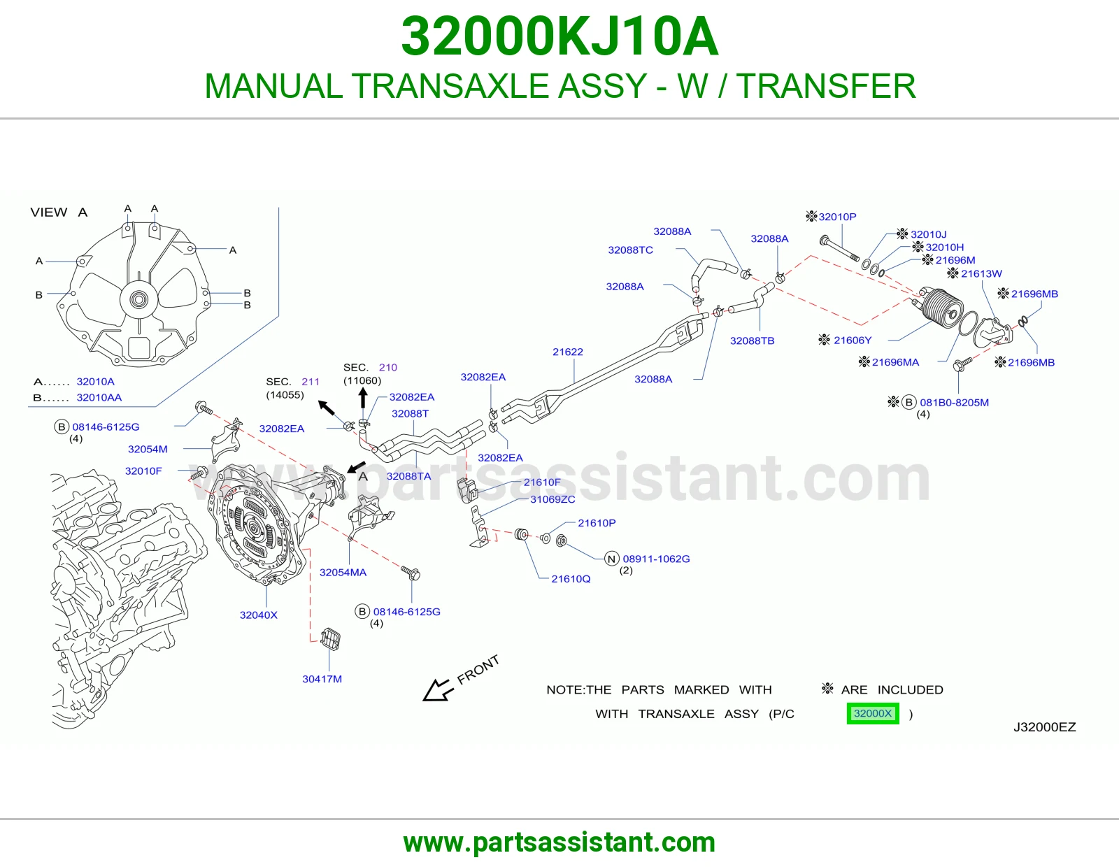 قير كامل 32000KJ10A
