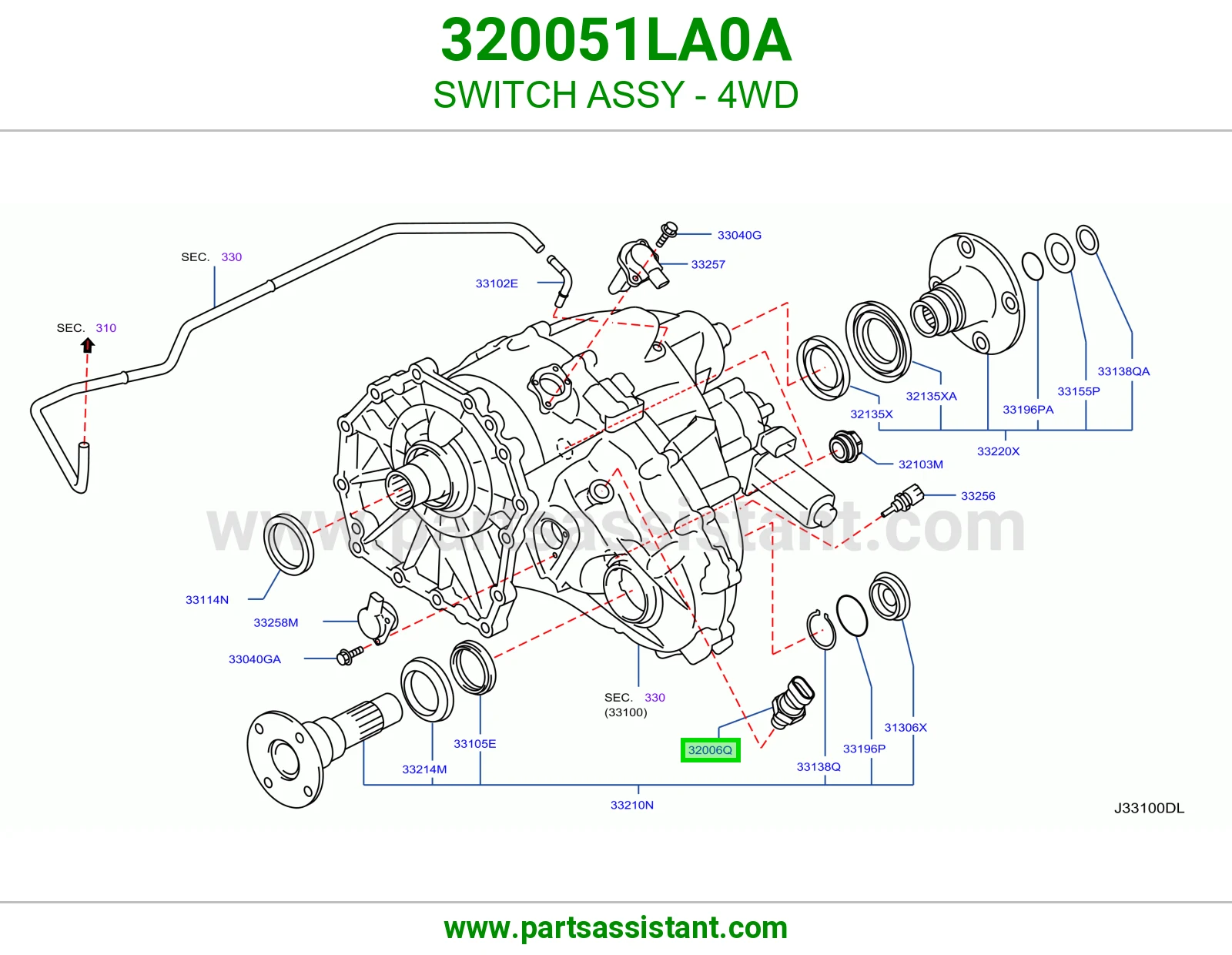 ساعه دبل 320051LA0A