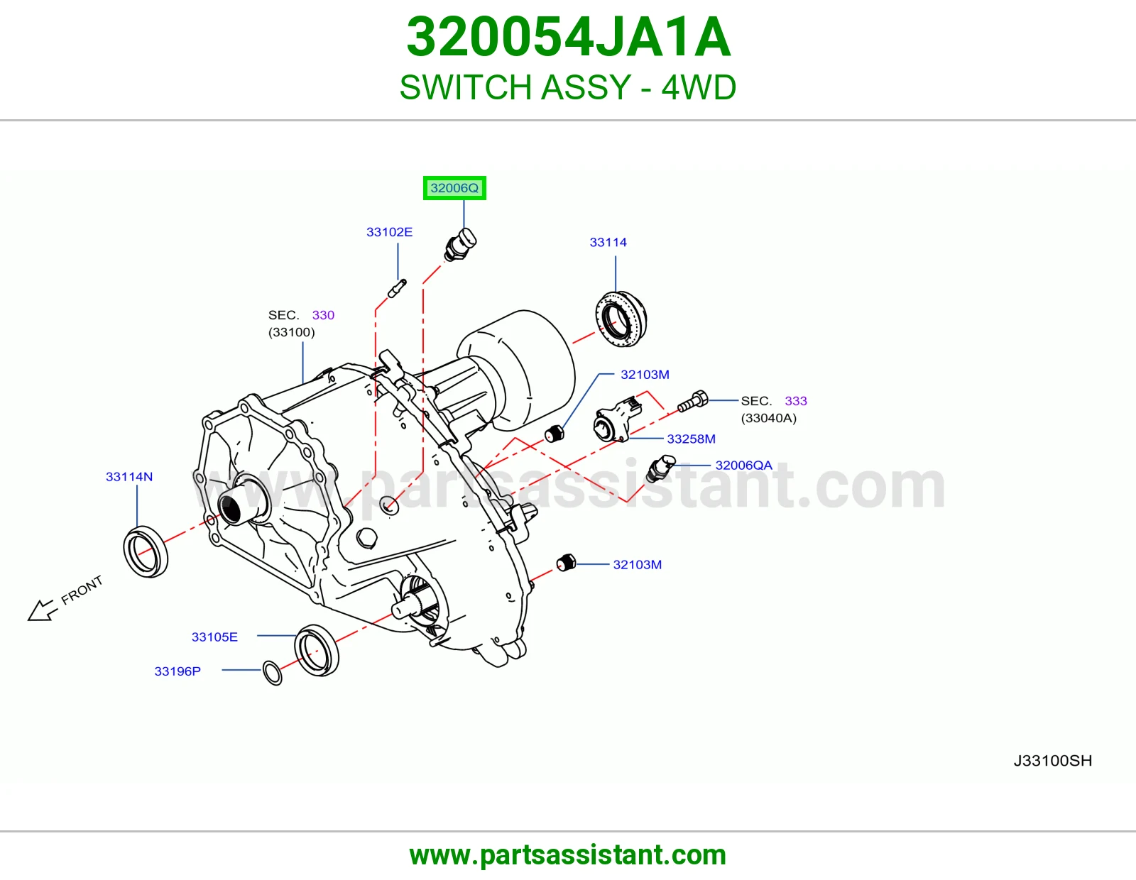 ساعه دبل 320054JA1A