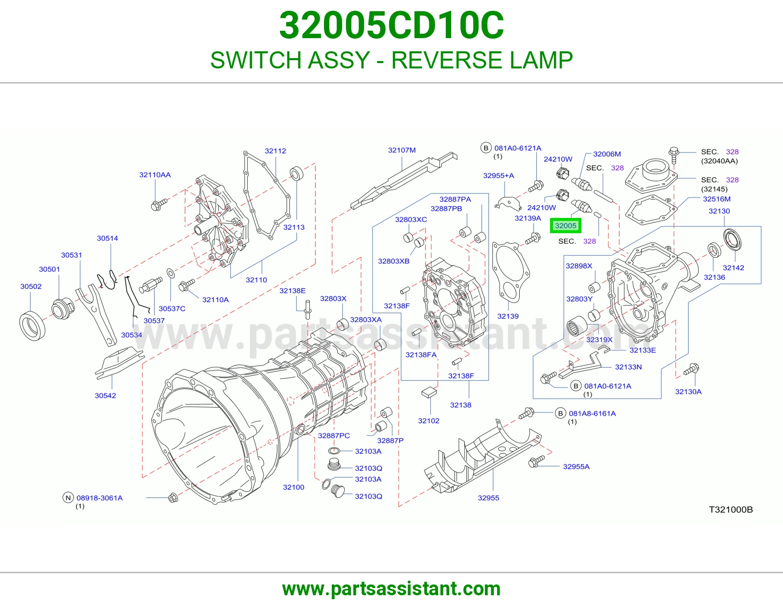 ساعه ريوس 32005CD10C