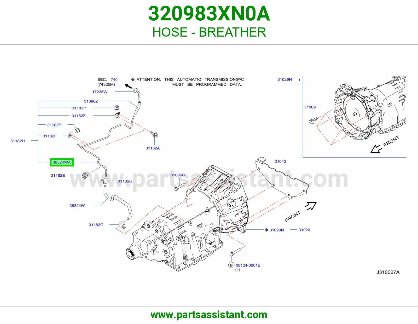 لي فتحة تنفيس 320983XN0A